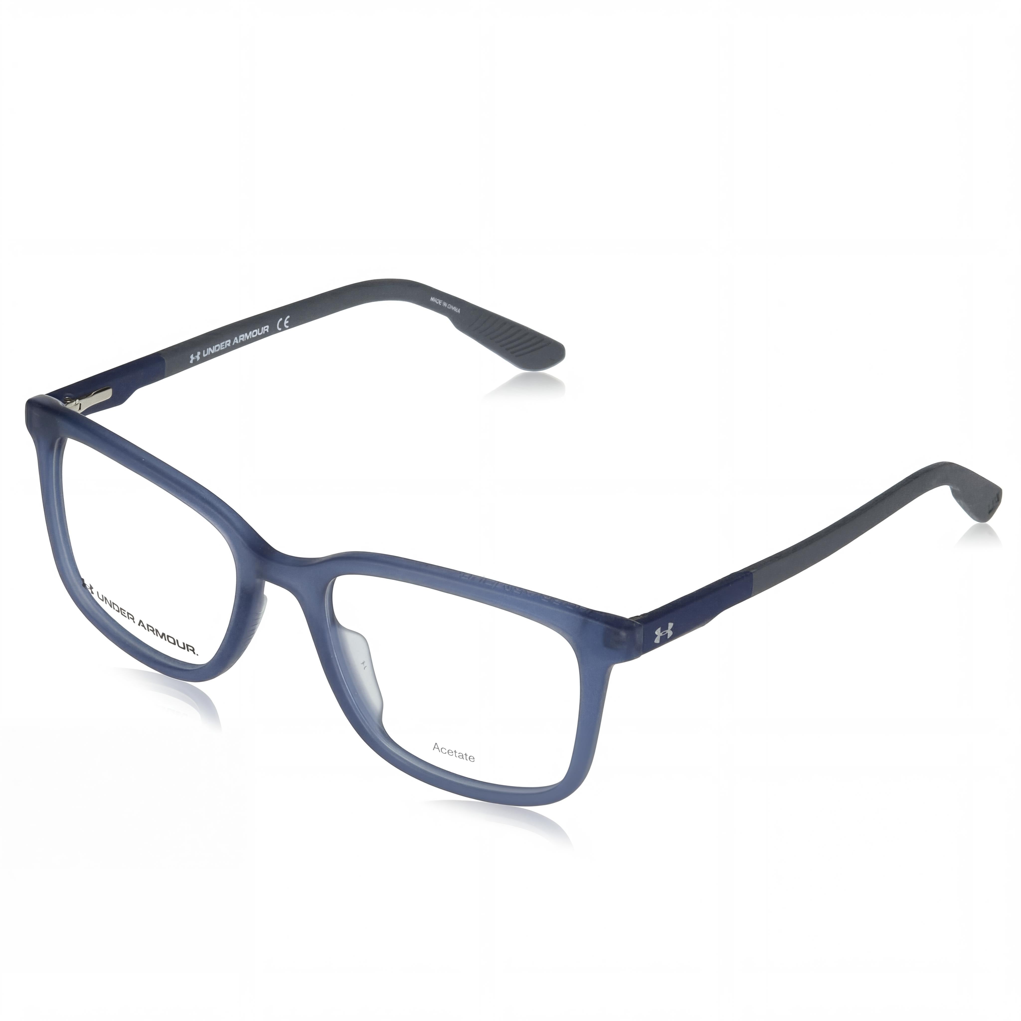 Gafas de sol Under Armour Ua 5010 para hombre con montura de plástico azul y lentes azules 53-19-145, Photo 1