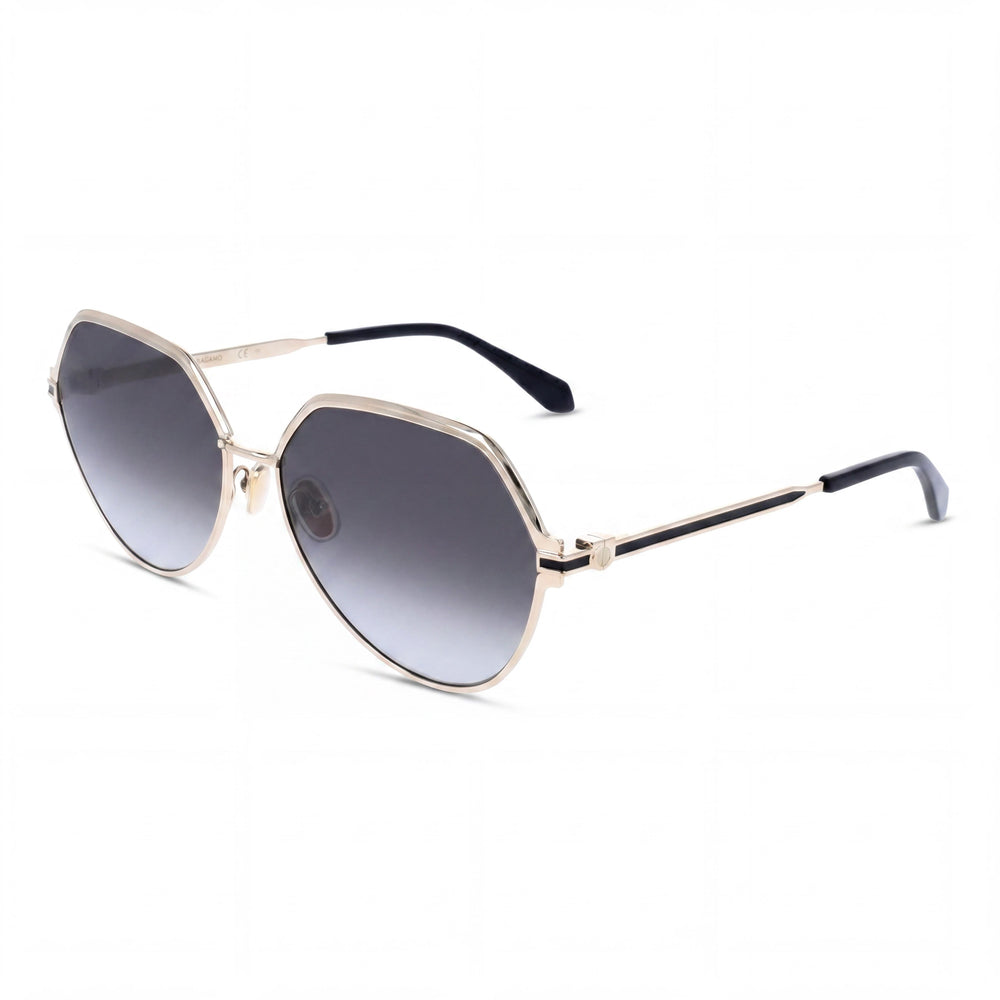 Ferragamo Sf325s Women's Gold Grey Acetate Eyewear 62mm