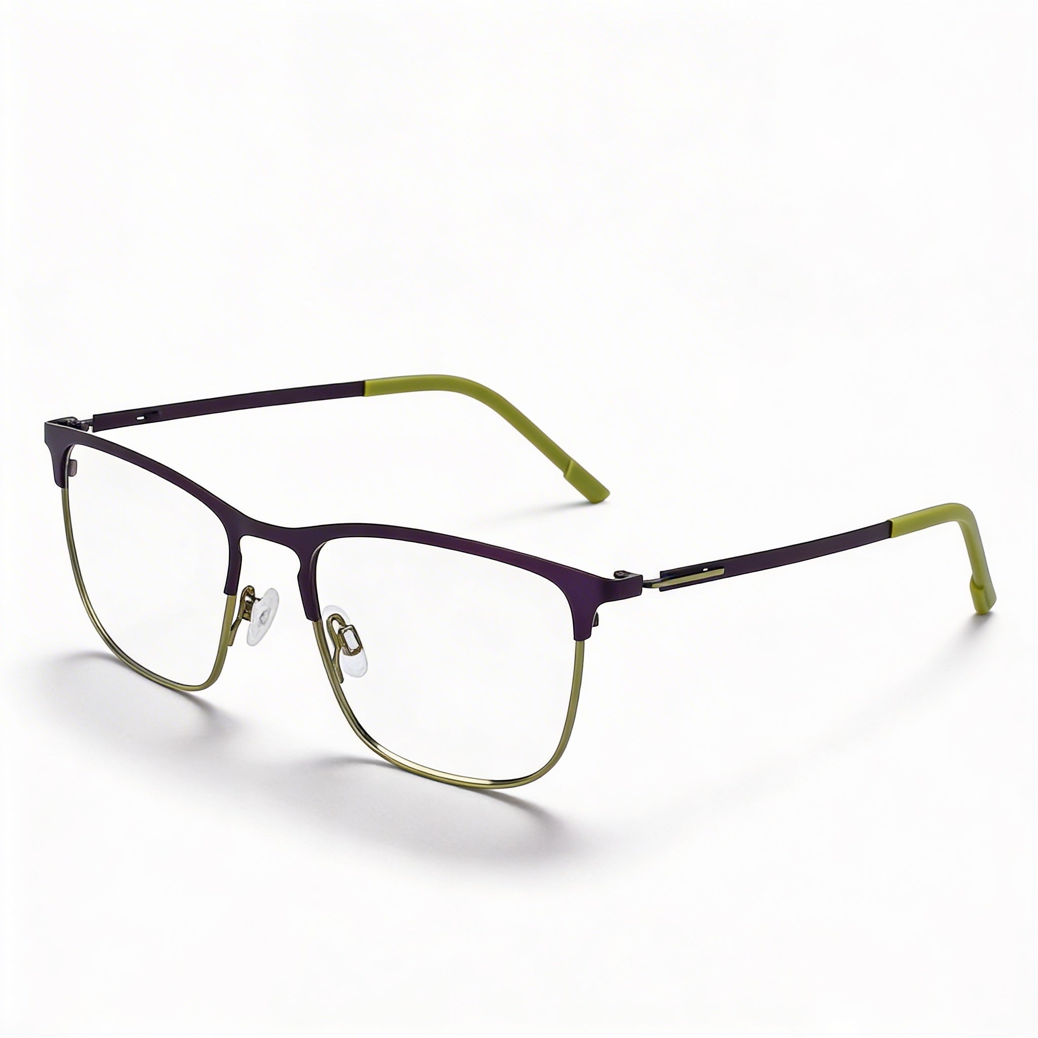 Flexon E1148 Unisex Eyeglasses Featuring an Acetate Frame in Matte Navy Olive Color, Lens Width 53, Photo 1