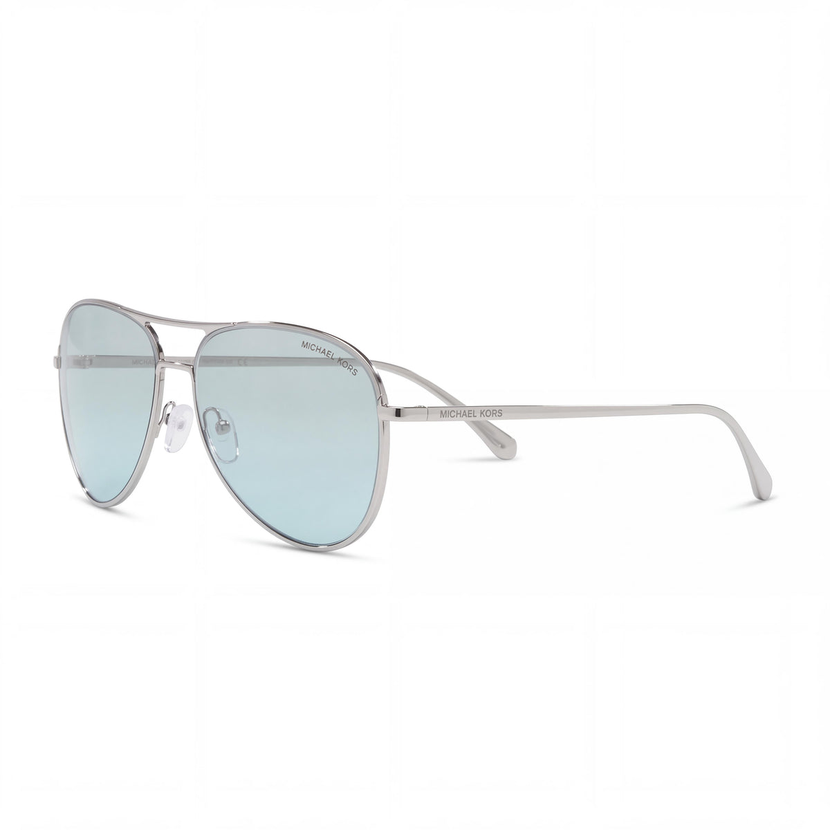 Michael Kors 1089 Kona Unisex Silver Turquoise Gradient Mirrored Composite UV Protection Sunglasses 59mm, Photo 1