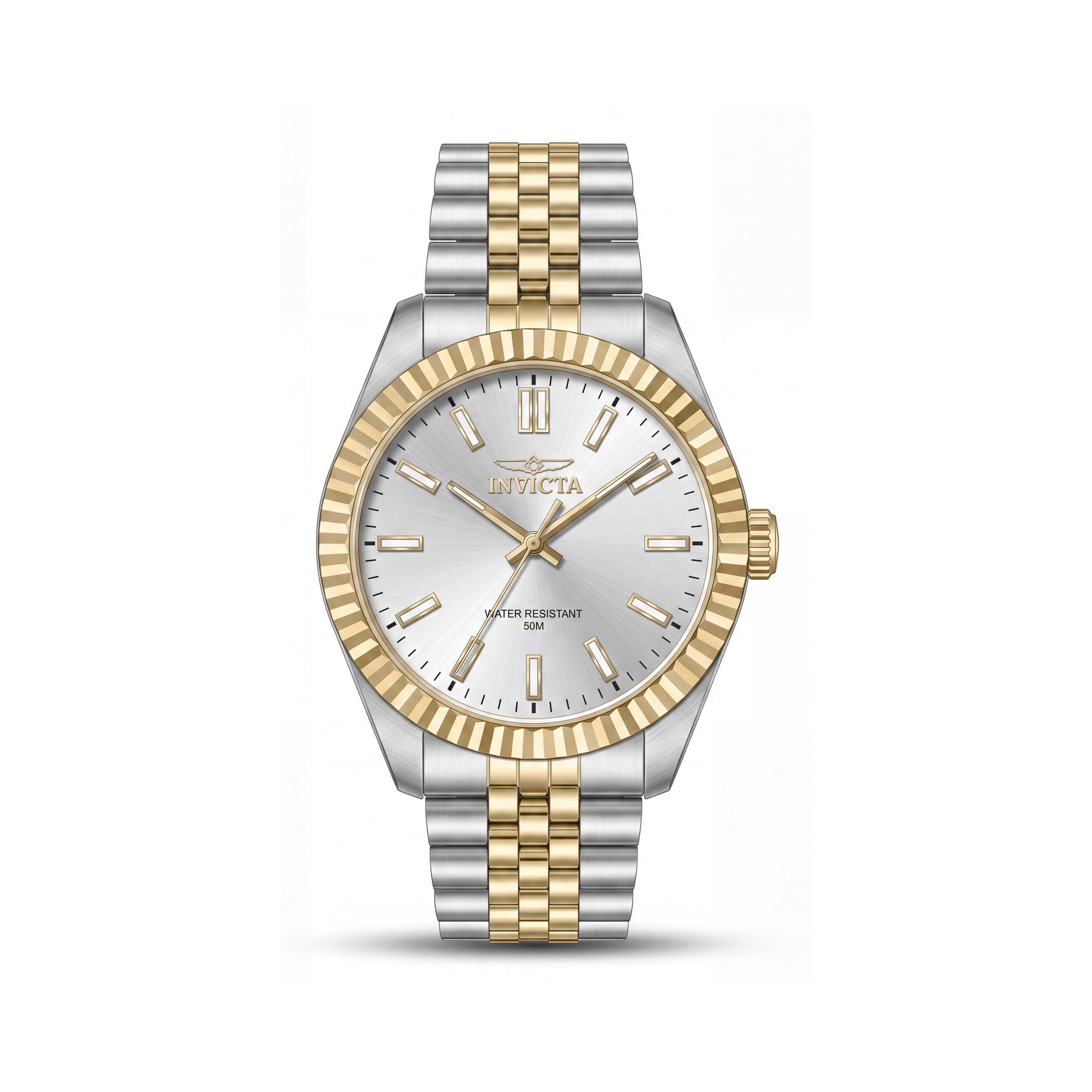 Invicta Specialty 47484 Men's 43mm Silver Stainless Steel Quartz Water Resistant Watch, Photo 1