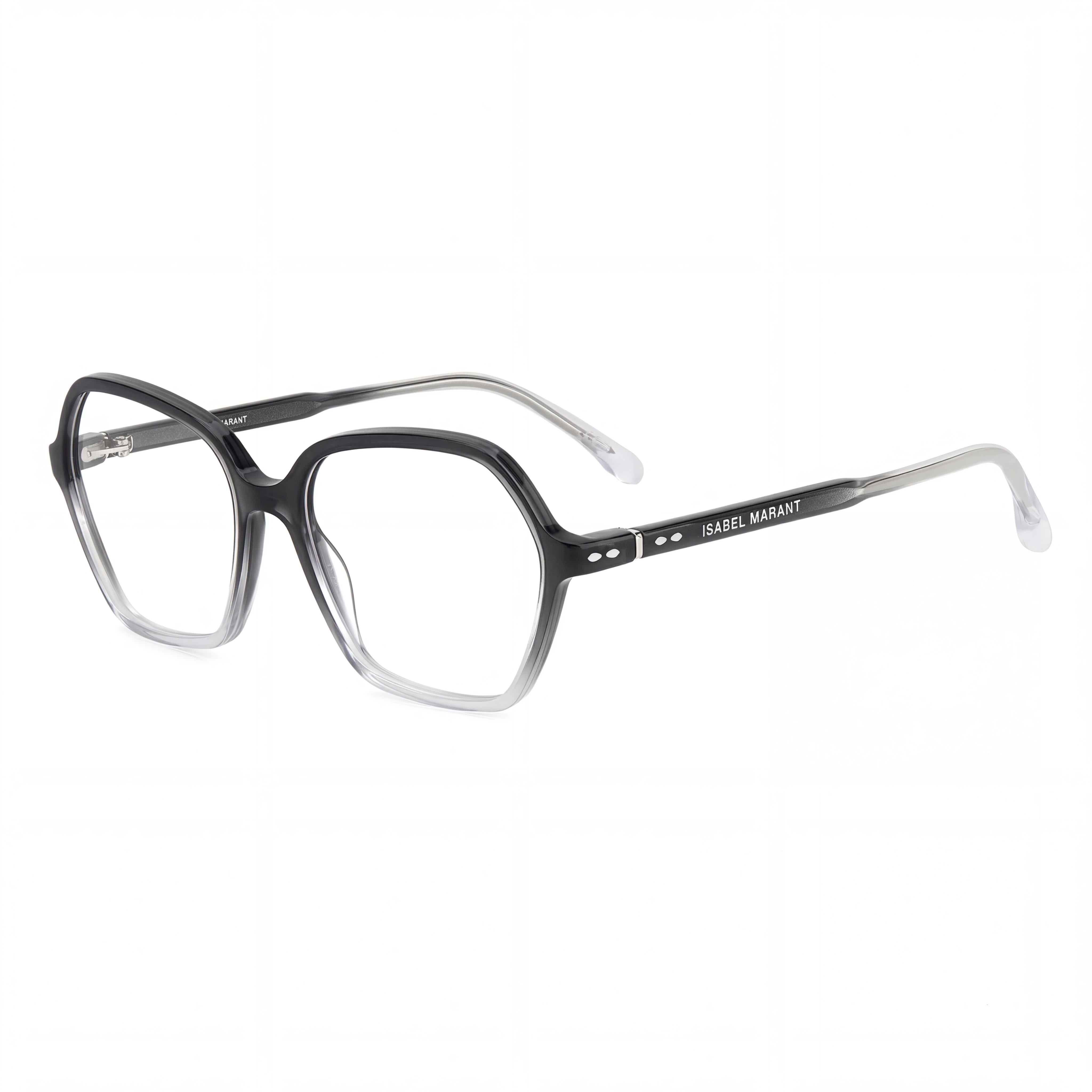 Isabel Marant Im 0092 Women's Acetate Grey Crystal Frame Grey Shaded Lens Sunglasses 53mm, Photo 1
