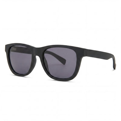 Lacoste Classic Unisex Square Black Matte Plastic Frame Sunglasses with UV Protection Lenses 54mm