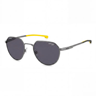Gafas de sol informales Carrera Ducati para hombre, montura de metal, rutenio oscuro mate, lentes de policarbonato, 52 mm
