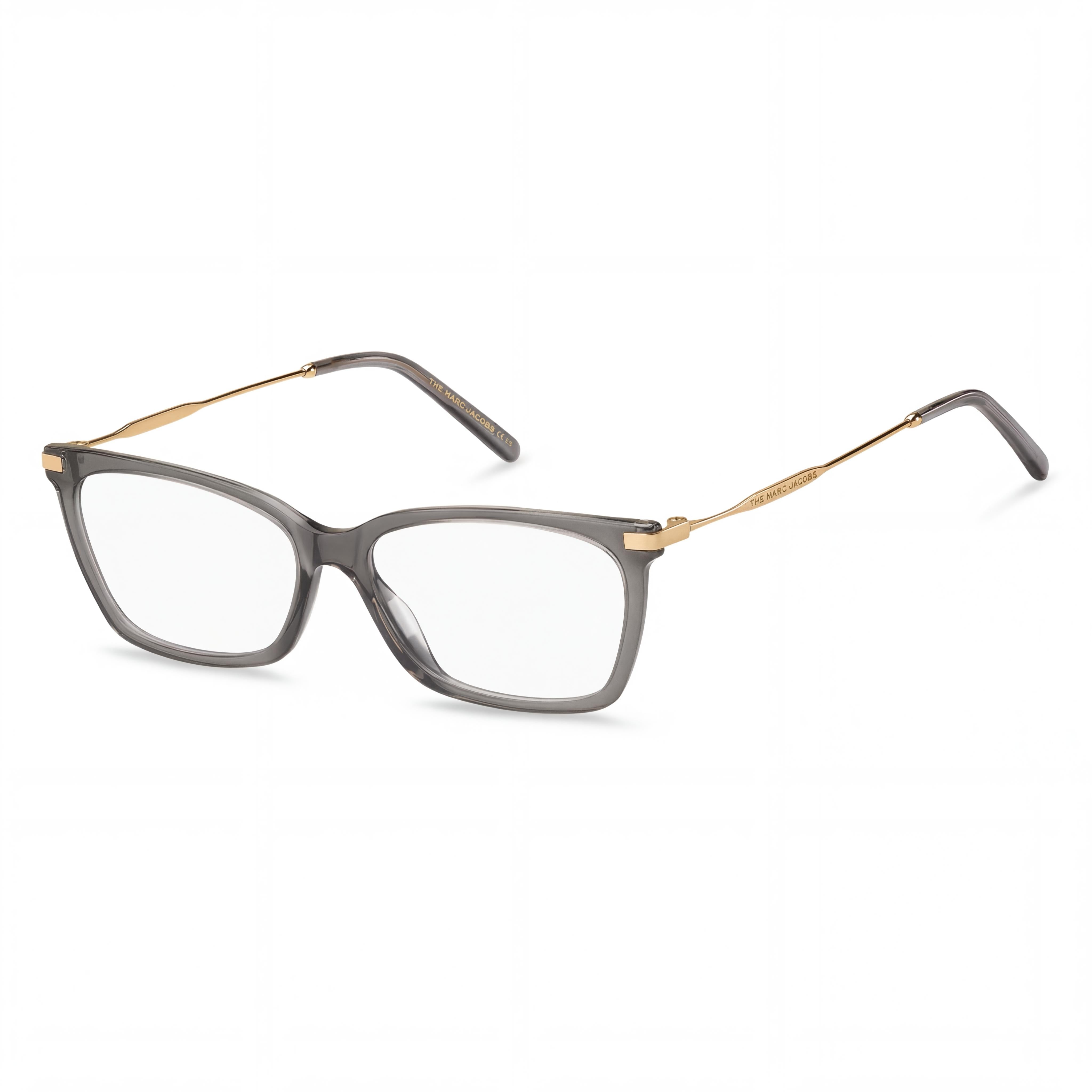 Marc Jacobs Marc 508 Women's Plastic Non-Polarized Sunglasses Transparent Grey Ash, Rose Gold 53mm, Photo 1