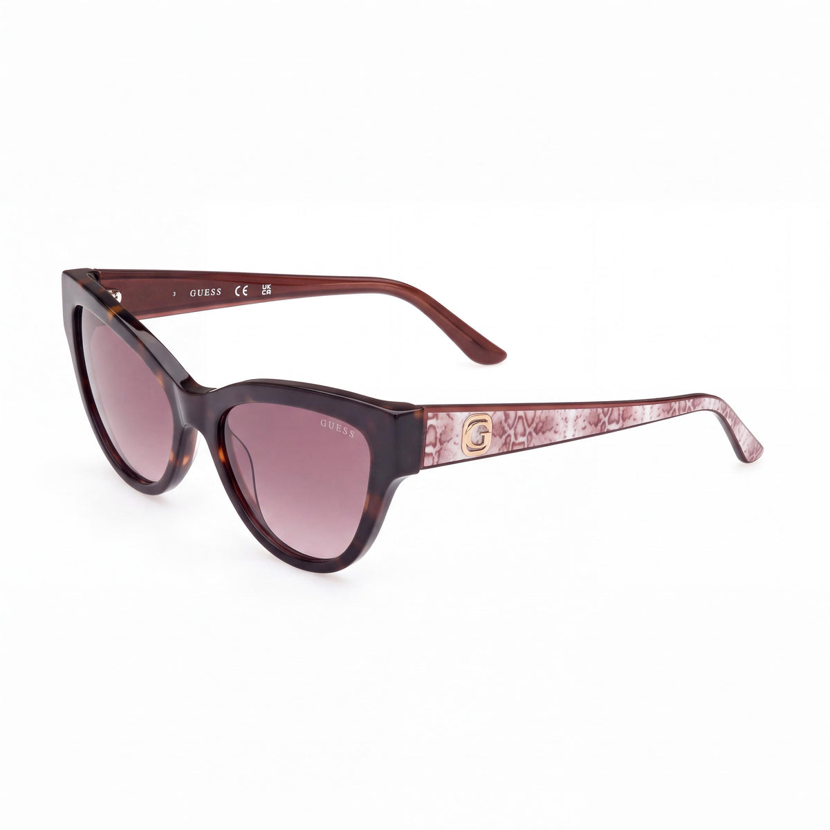 GUESS Gu0011252f56 Unisex Classic Dark Havana Sunglasses, Photo 1