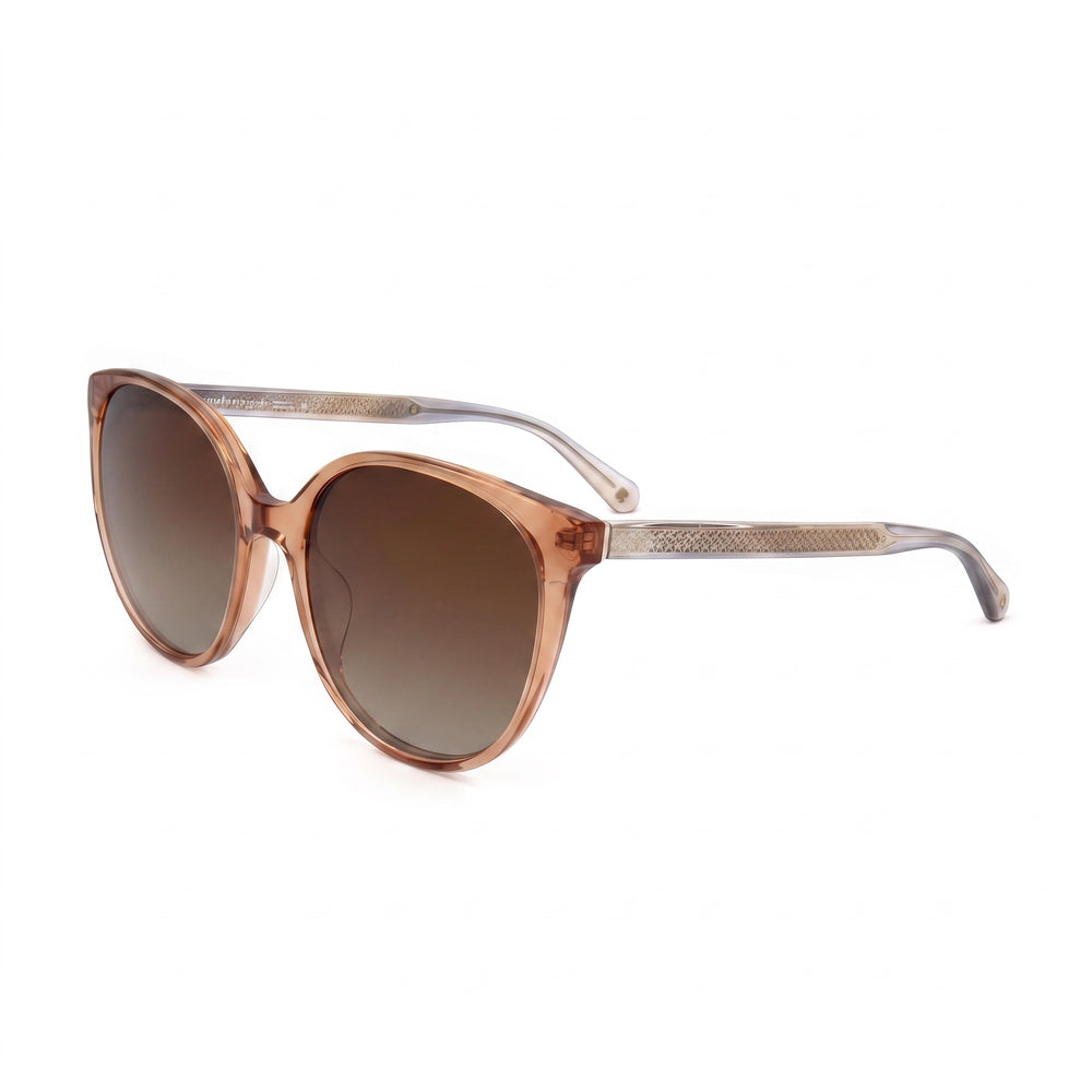 Kate spade new york Kimberlyn/G/S Women's Plastic Sunglasses, Crystal Brown, Polarized Brown Gradient Lenses 56-19-140
