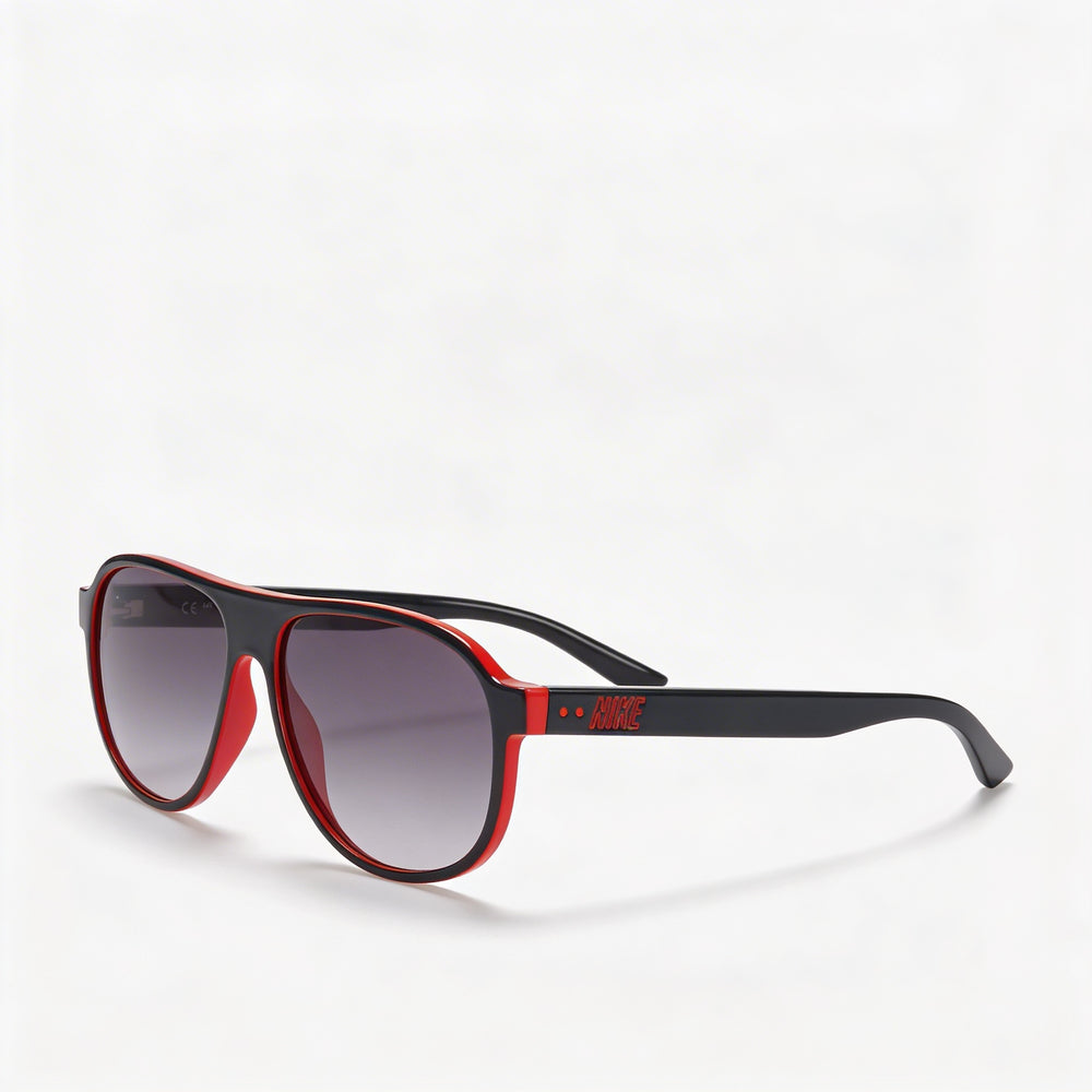 Nike Vintage Icon Unisex Dark Smoke Grey Gradient Plastic Sunglasses with Smoke Gradient Lenses, 100% UV Protection, 59mm