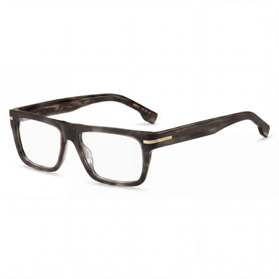 BOSS Audio Systems Modern Unisex Acetate Frame Grey Horn Non-Polarized Lenses Sunglasses 53mm Lens Width