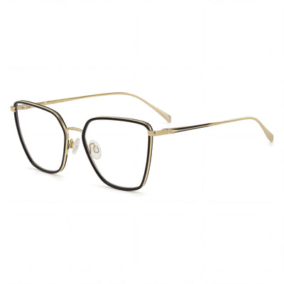 Rag & Bone Rnb3028 Men's Gold Black Stainless Steel Eyeglasses 55mm