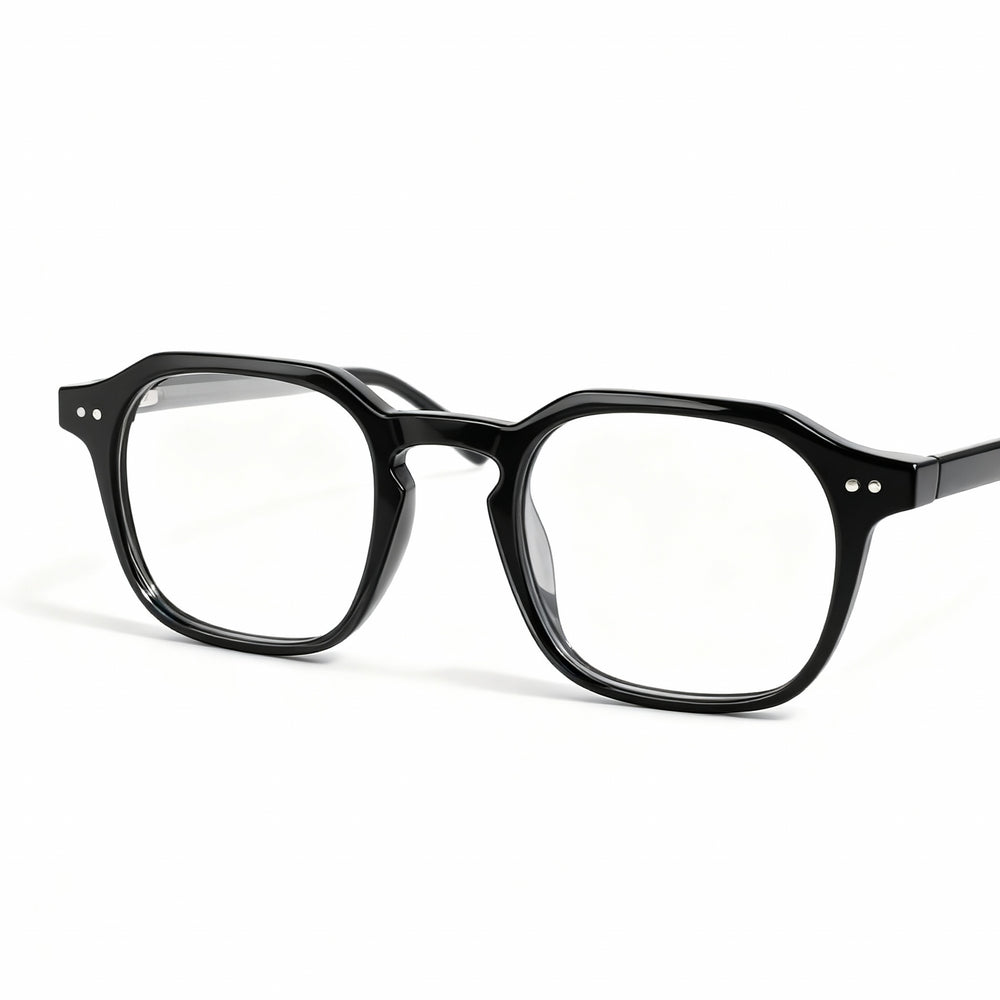 Gafas de sol MCALLISTER Mc4535 para hombre, de metal negro, con montura completa, polarizadas, de policarbonato y lentes transparentes, 48-21-140