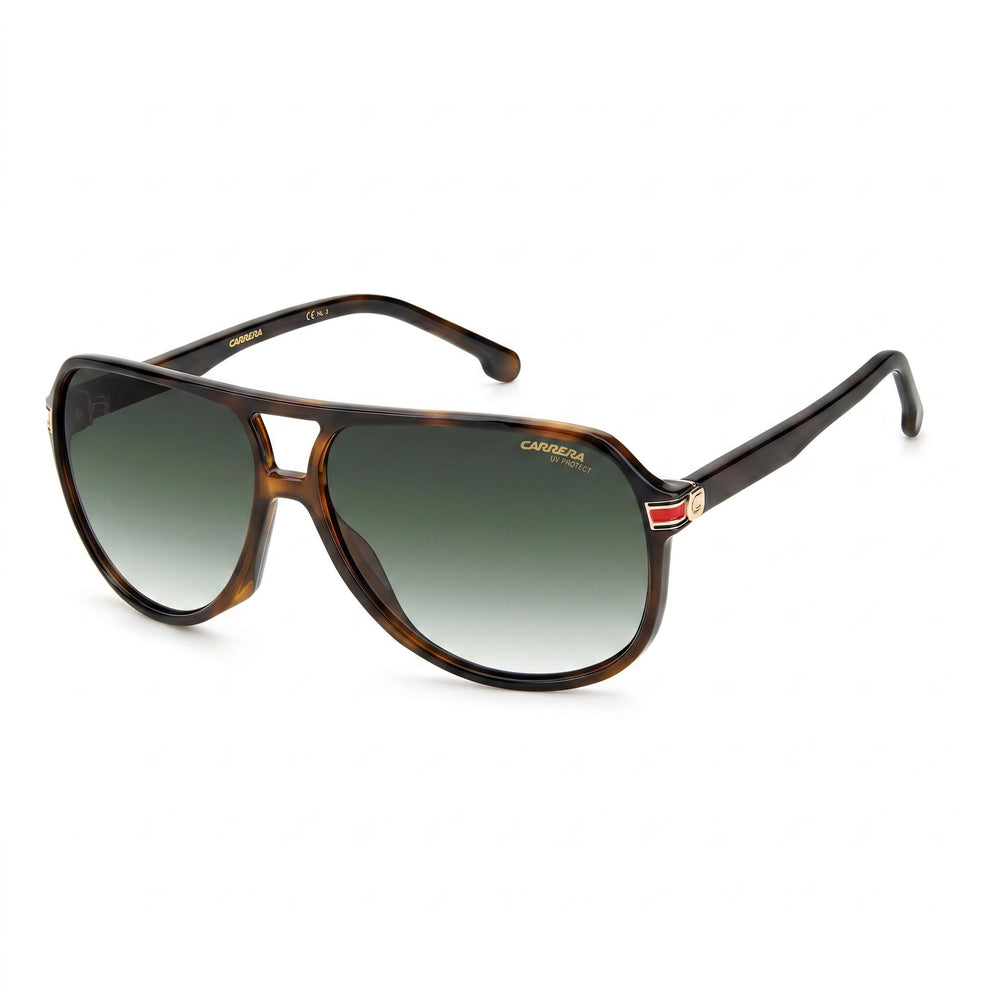 Carrera 1045/S Unisex Polyamide Pilot UV Protection Non-Polarized Sunglasses Havana Green Gradient 61mm
