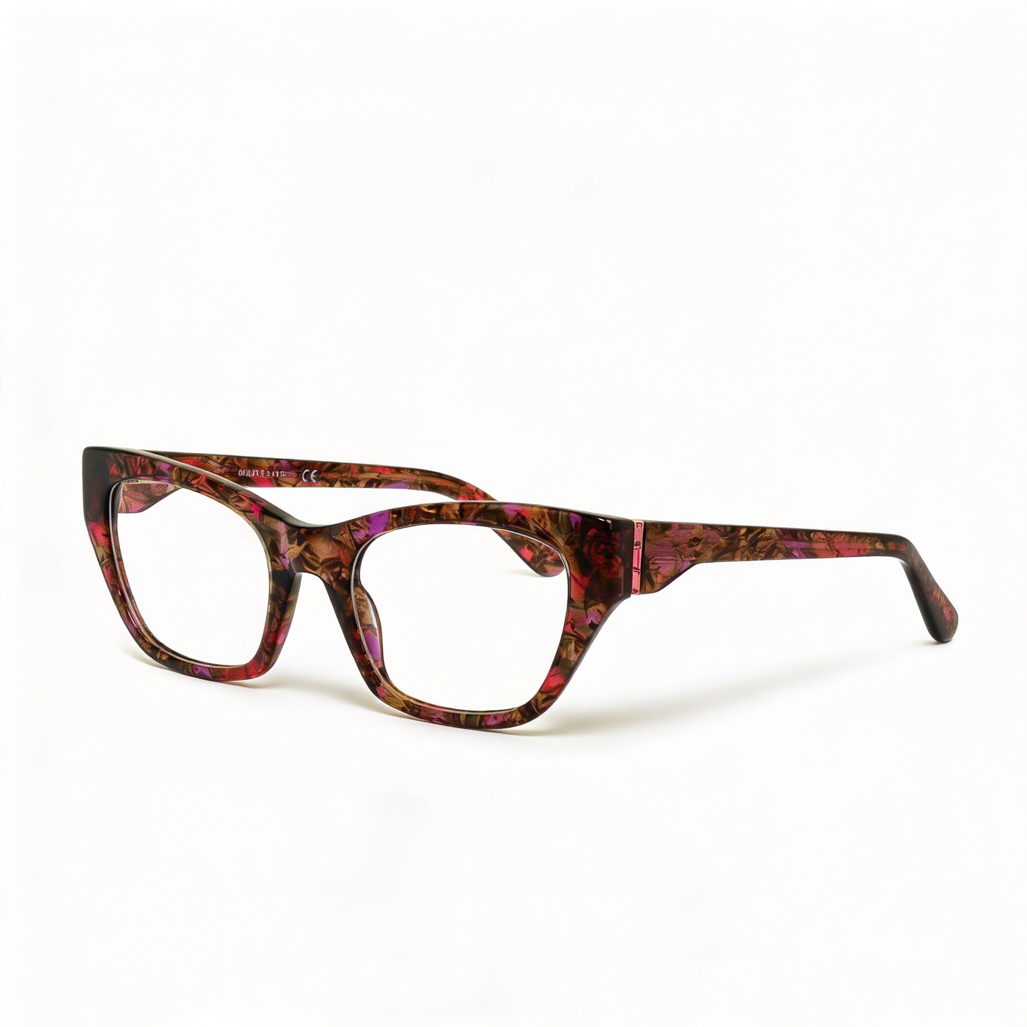 Guess Gm0361-s Men's Pink Plastic Frame Eyewear with 52mm Lens Width, 21mm Bridge Width, 140mm Temple Length, Photo 1