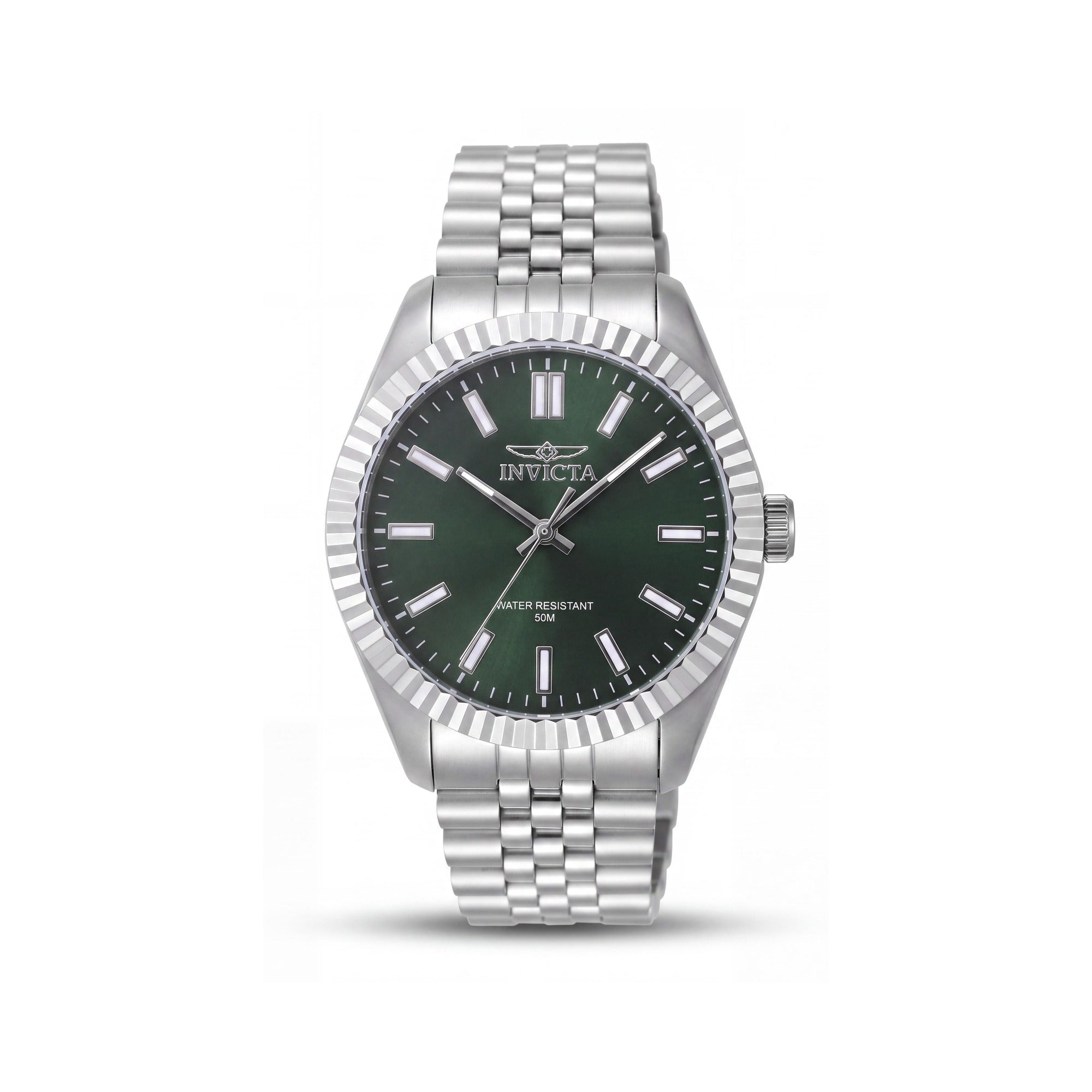 Invicta Specialty 47480 Unisex Stainless Steel Green Dial Quartz Bracelet Watch, 43mm Case, Photo 1