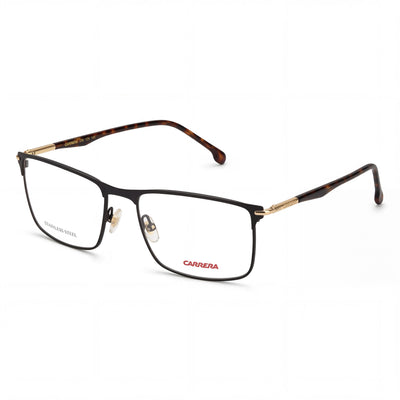 Gafas de sol Carrera 288 unisex modernas de acero aleado marrón mate no polarizadas con protección UV 400 de 55 mm