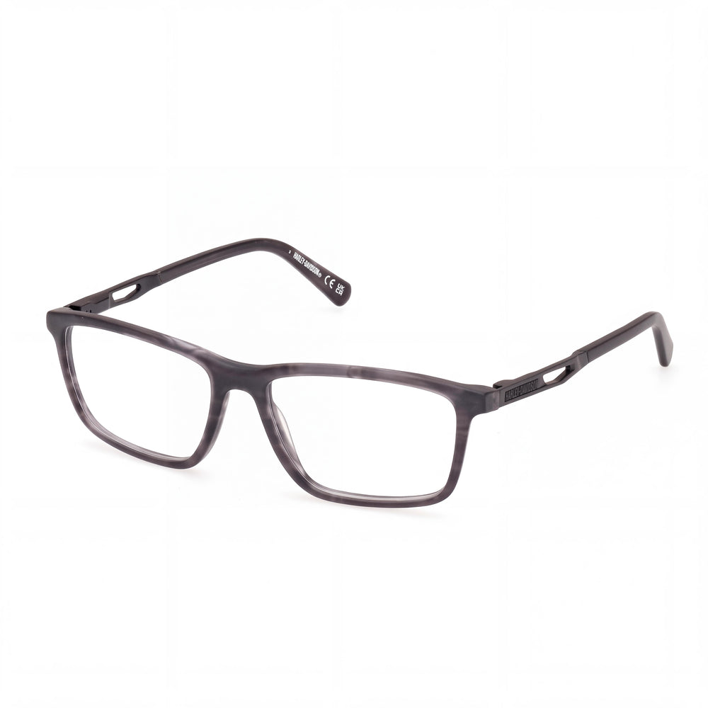 Harley-Davidson HD50026 Men's Plastic Eyewear, Grey Frame, Multicoloured Lenses (16-145)