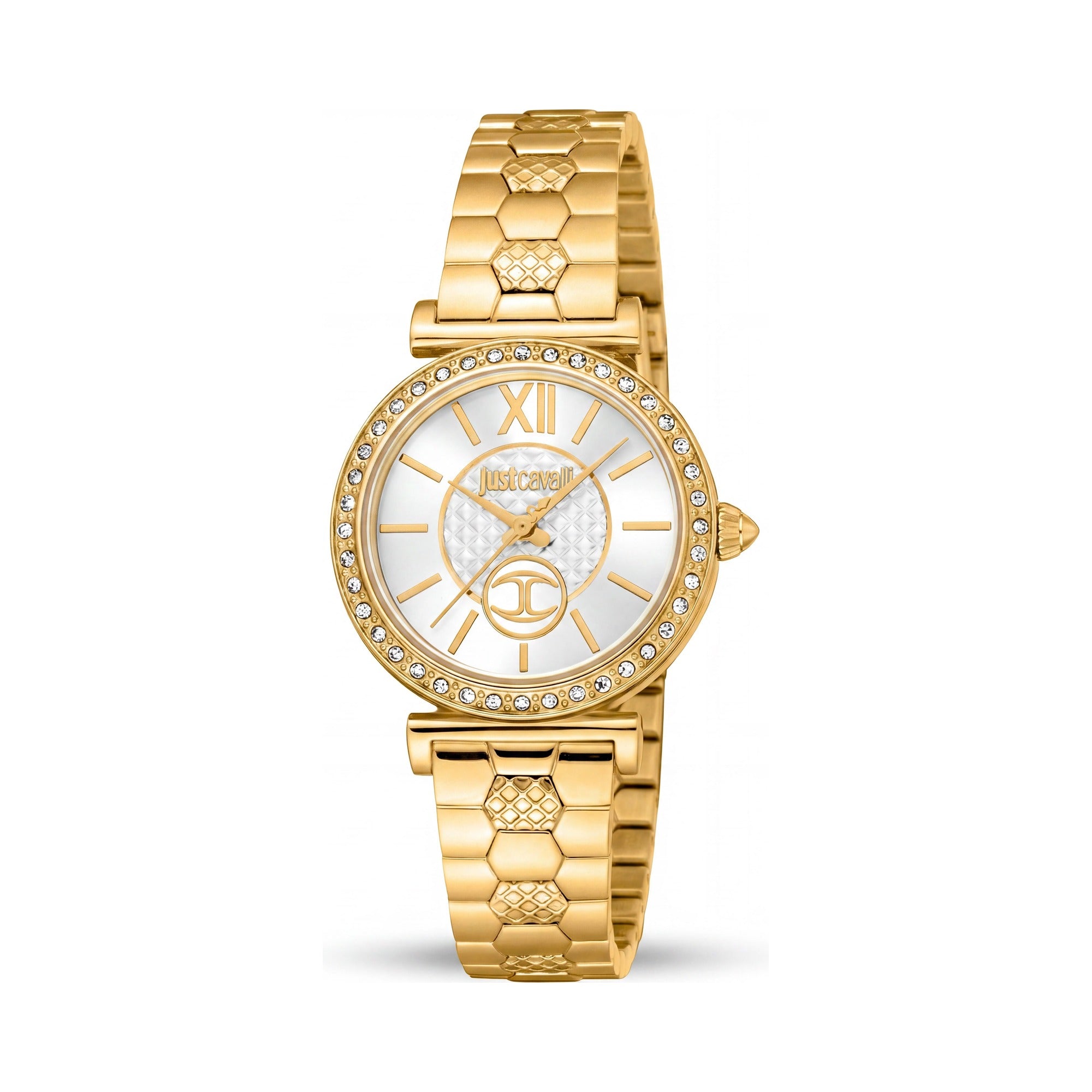 Reloj Just Cavalli JC1L273M0055 para mujer con construcción resistente a los golpes y acabado gris plateado., Photo 1