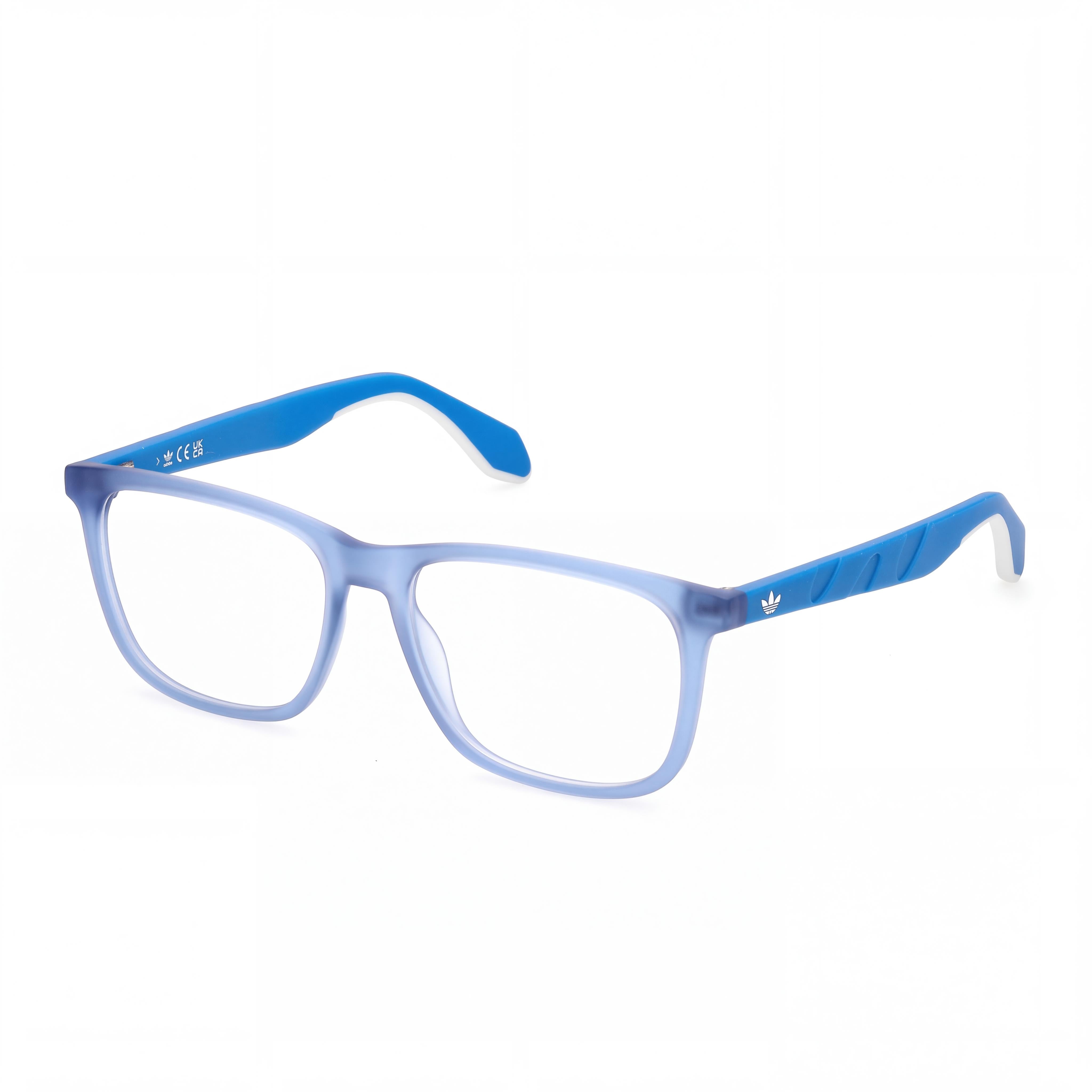 adidas OR 5076 navigator Men's Injected Matte Light Blue 54mm Eyeglasses, Photo 1