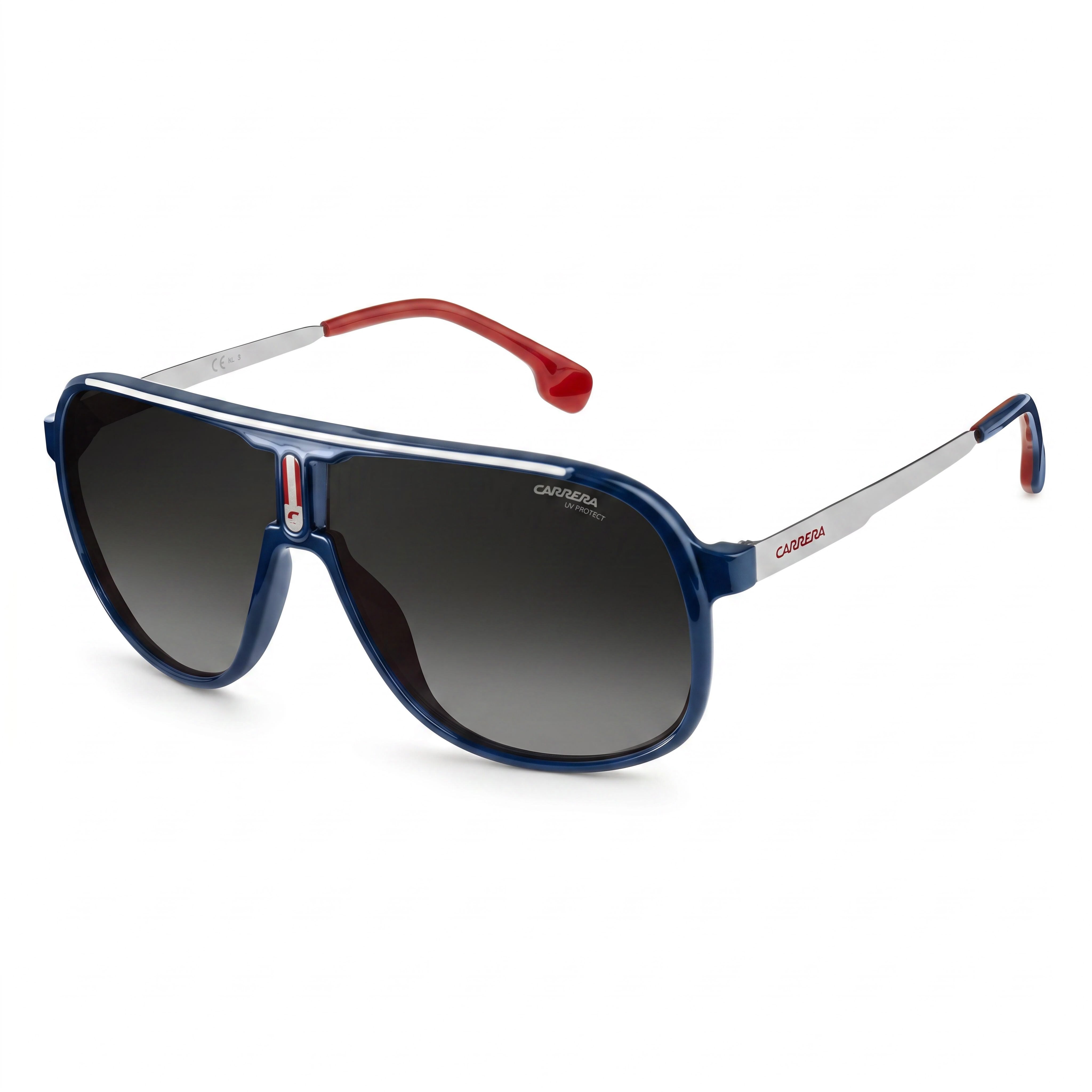 Carrera Men's Square Black Sunglasses (1007/S PJP9O), Photo 1