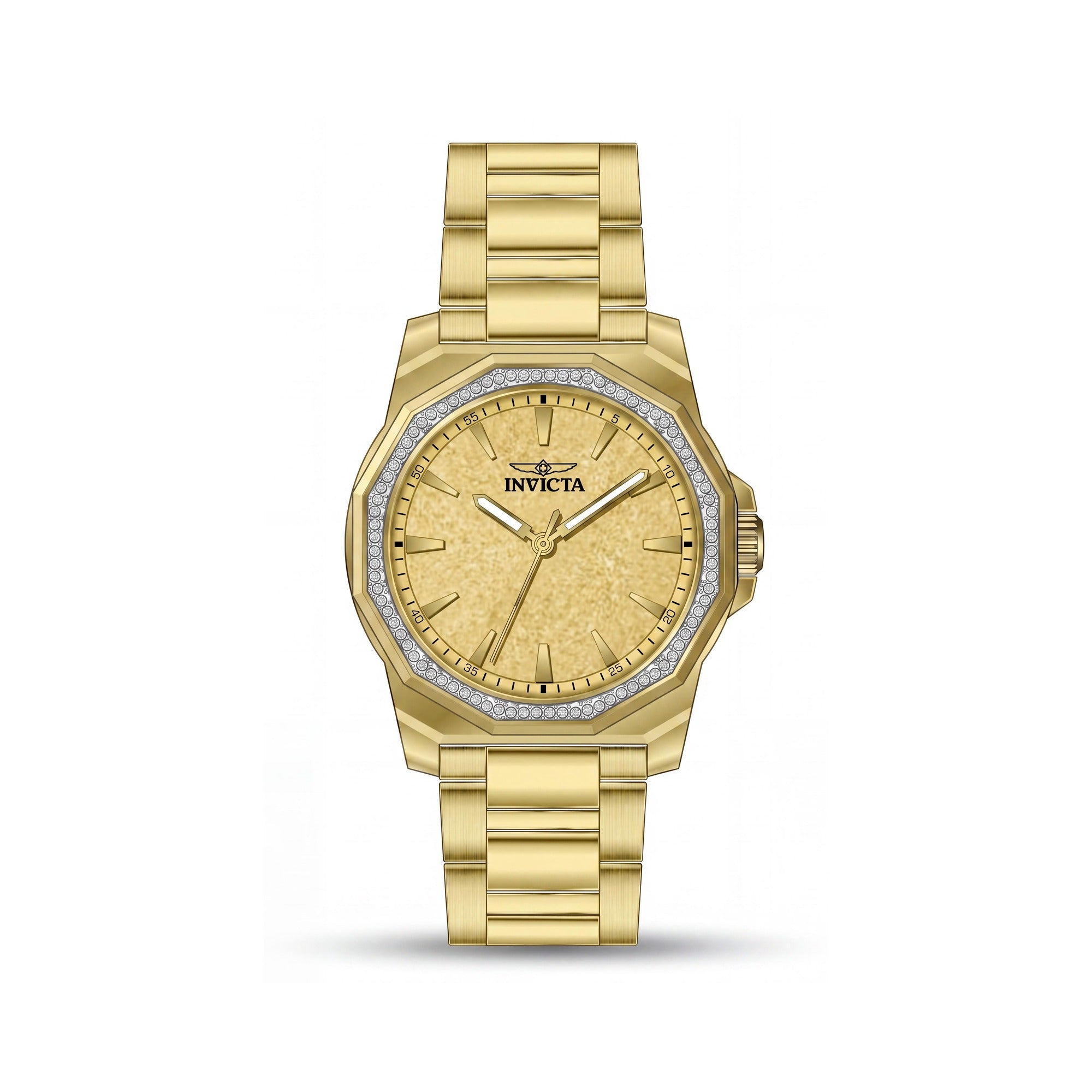 Invicta Speedway 49127 Men's Gold Tone Stainless Steel Quartz Bracelet Watch 42mm, Photo 1