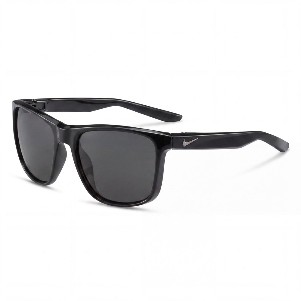 Gafas de sol Nike Wayfarers Unisex, Montura de Plástico Vino, Lente Gris, Sin Polarizar, Protección UV, Duraderas, Ligeras
