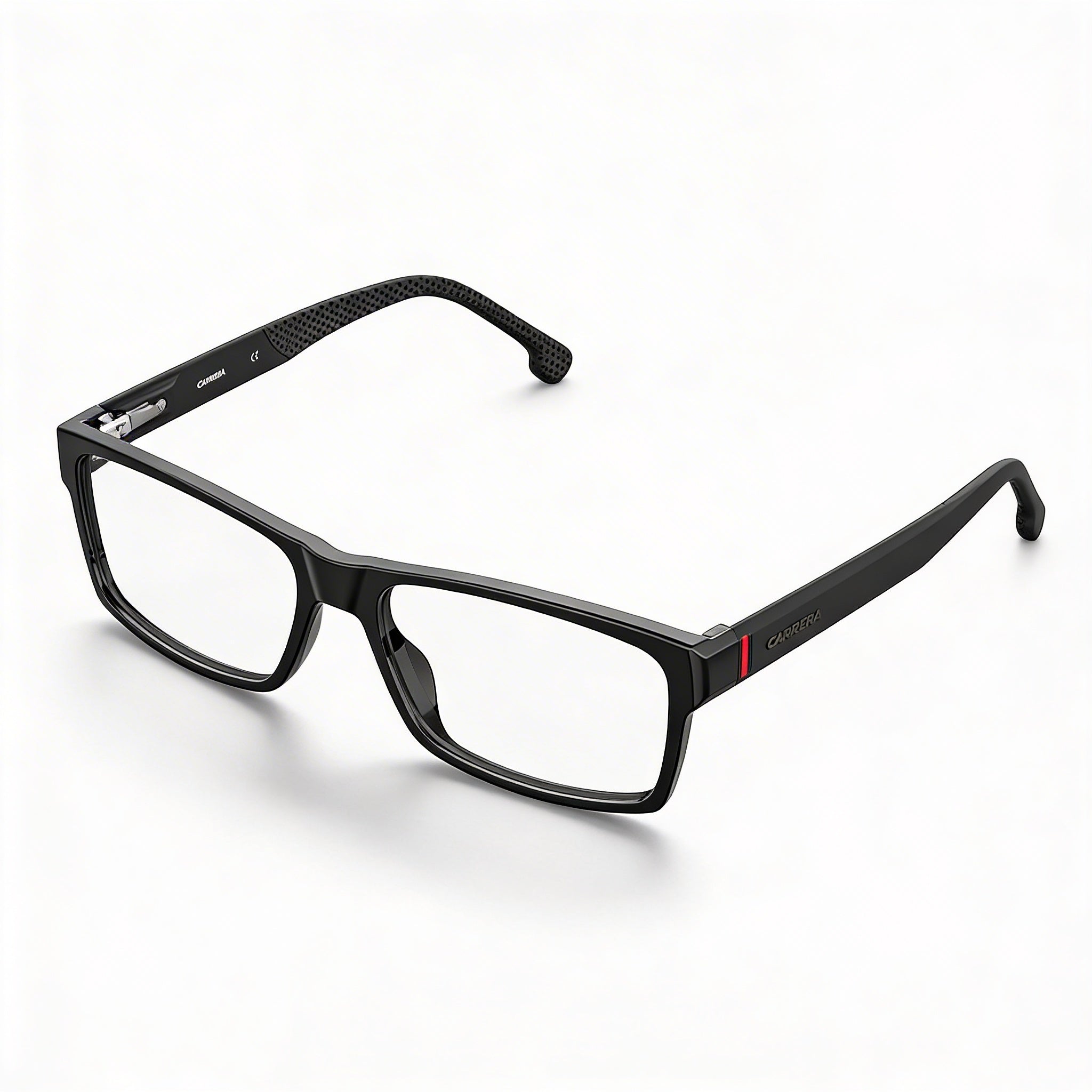 Carrera Carrera 8852 Men's Plastic Frame Eyeglasses in Black, Lens Width 57mm, Bridge Width 17mm, Temple Length 145mm, Photo 1