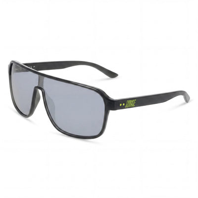 Nike Vintage Flyer Mirrored Unisex Smoke Grey Chrome Mirror Grey Silver Flash Plastic Frame 64mm