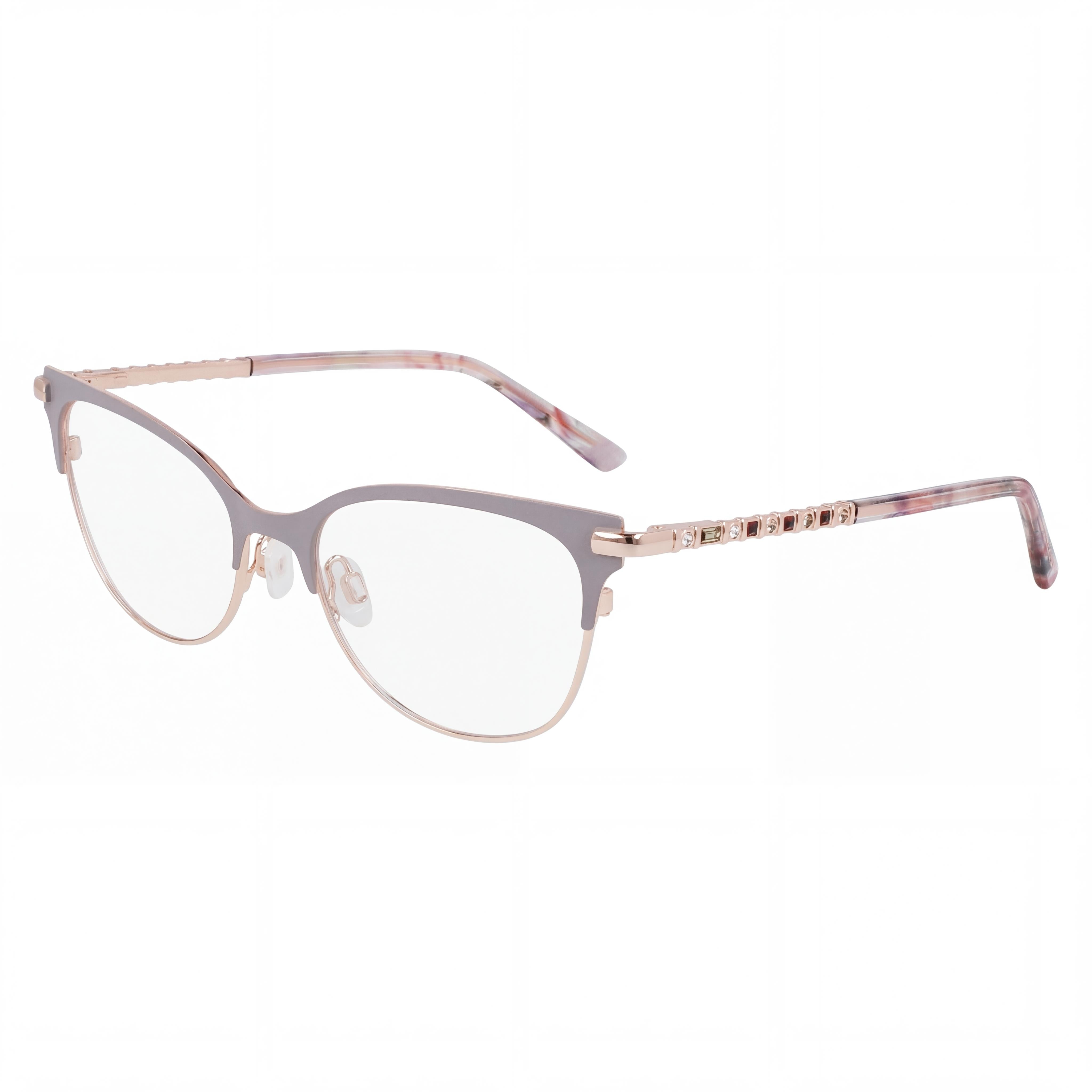 Gafas con montura de acetato para hombre bebe Bb5224 con lentes transparentes de policarbonato, en gris, ancho de lente de 55 mm, Photo 1