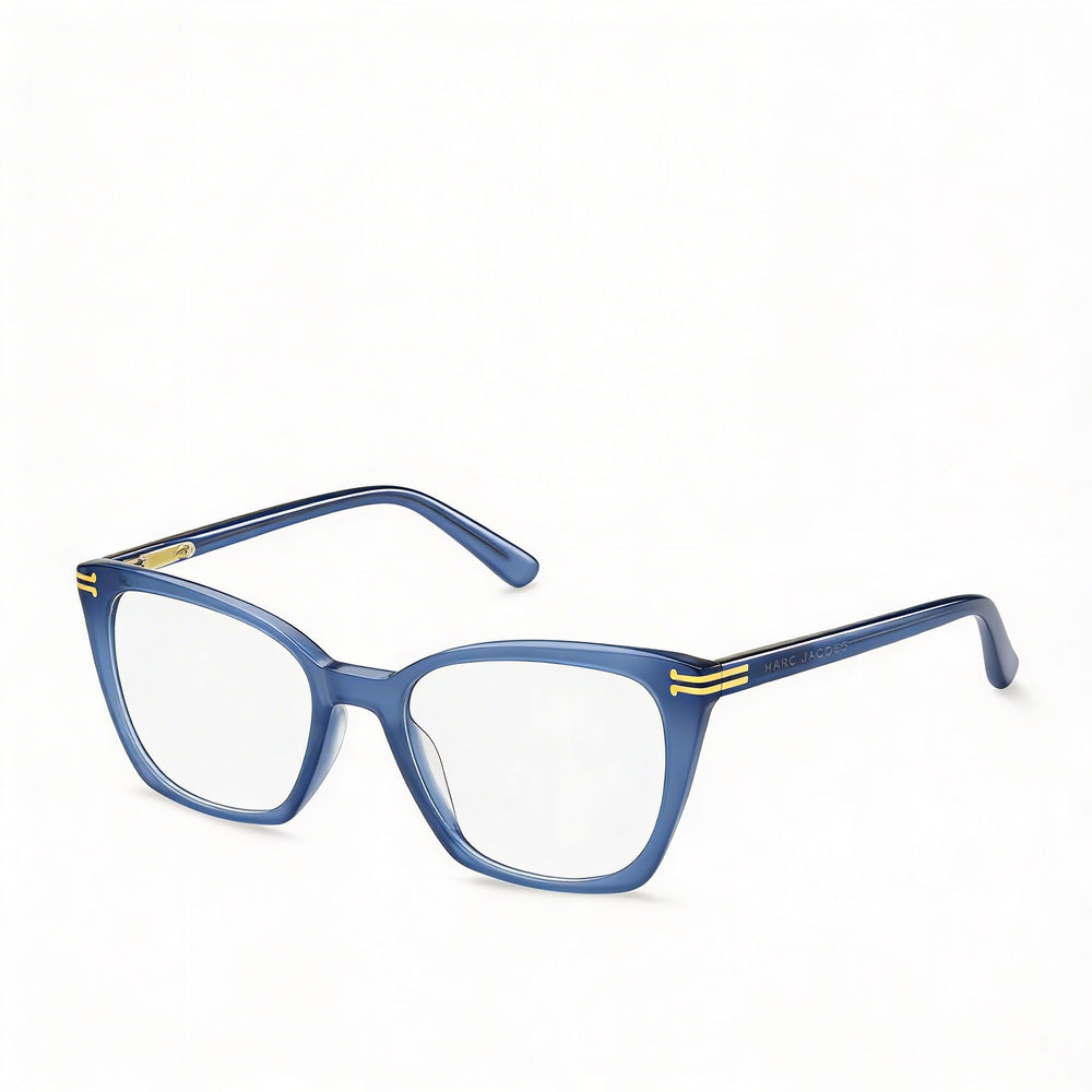 Gafas de sol Marc Jacobs Mj 1096 para mujer con montura de plástico azul, lentes de policarbonato y 54 mm de ancho de lente