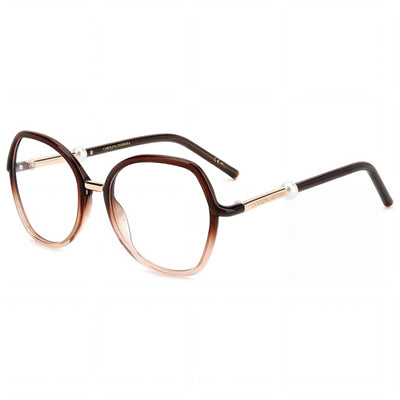 Carolina Herrera Her 0080 Women's Brown Nude Polyamide Frame Polycarbonate Lenses UV Protected 53mm