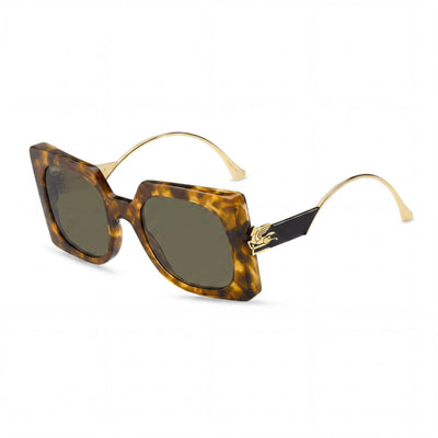 Etro ETRO 0026/S Women's Casual Non-Polarized Acetate Sunglasses Yellow Havana Brown 54mm