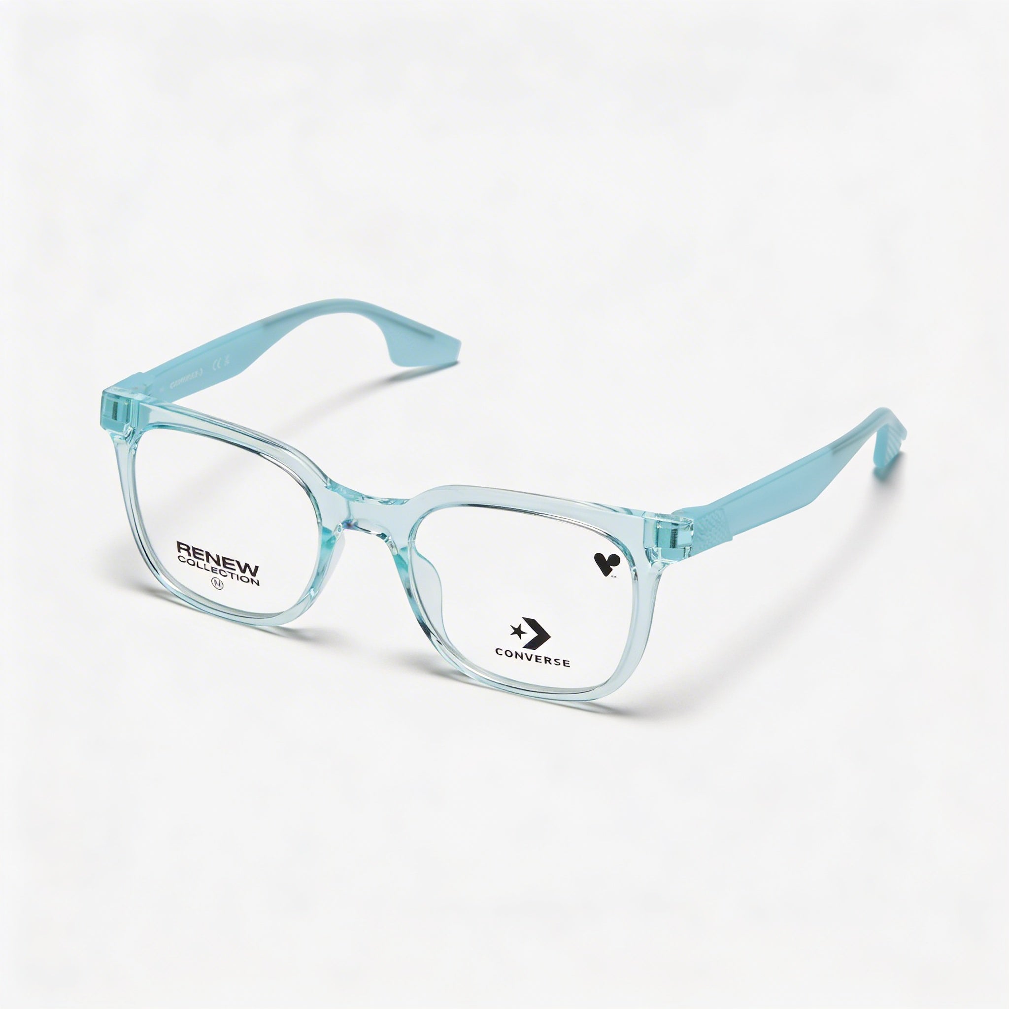 Converse Modern Women's Injected Crystal Aqua Mist Non-polarised Sunglasses 50mm, Photo 1
