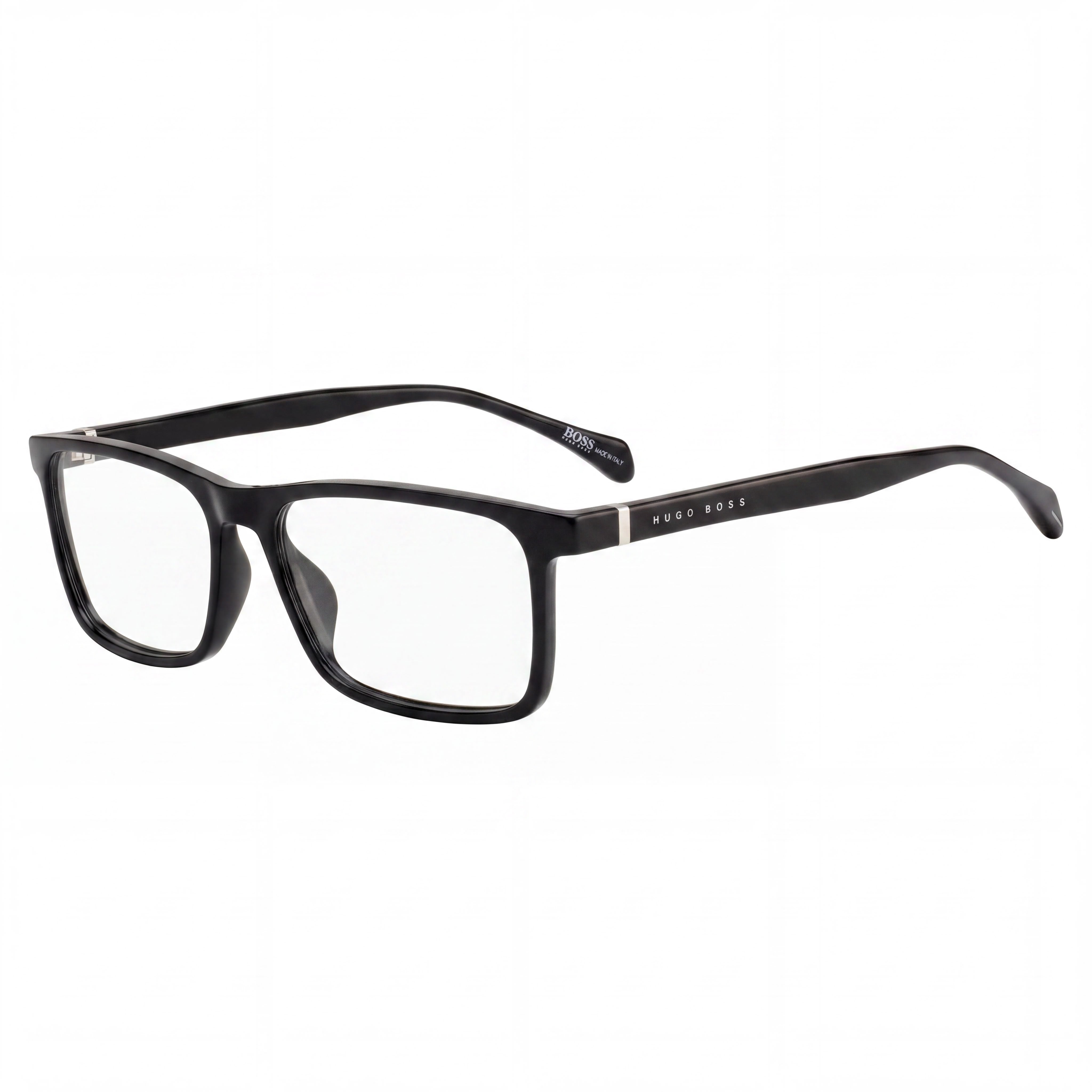 Hugo Boss BOSS 1084/IT Gafas unisex con montura de acetato negro y lentes de policarbonato, tamaño 56 mm, Photo 1