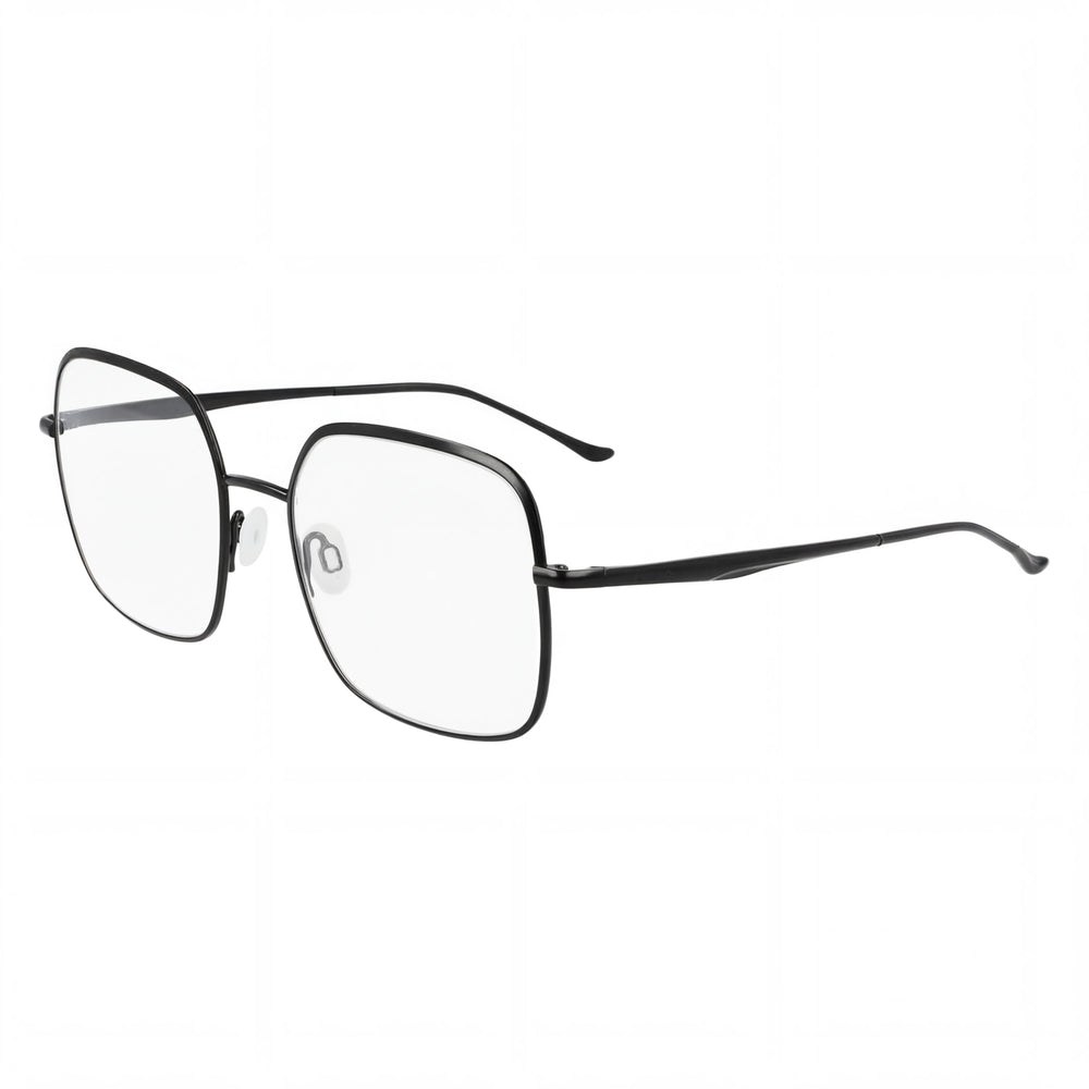 Donna Karan DO1003 Unisex Black Metal Frame Non- Eyeglasses with Customisable Clear Lenses 52-52-140