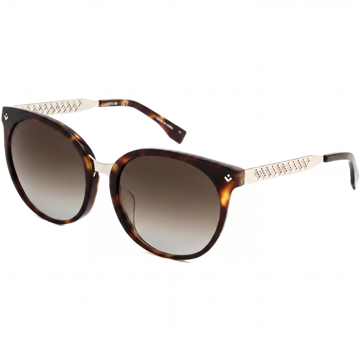Lacoste L842sa Havana Aviator Gradient Sunglasses for Men, 55mm, Photo 1