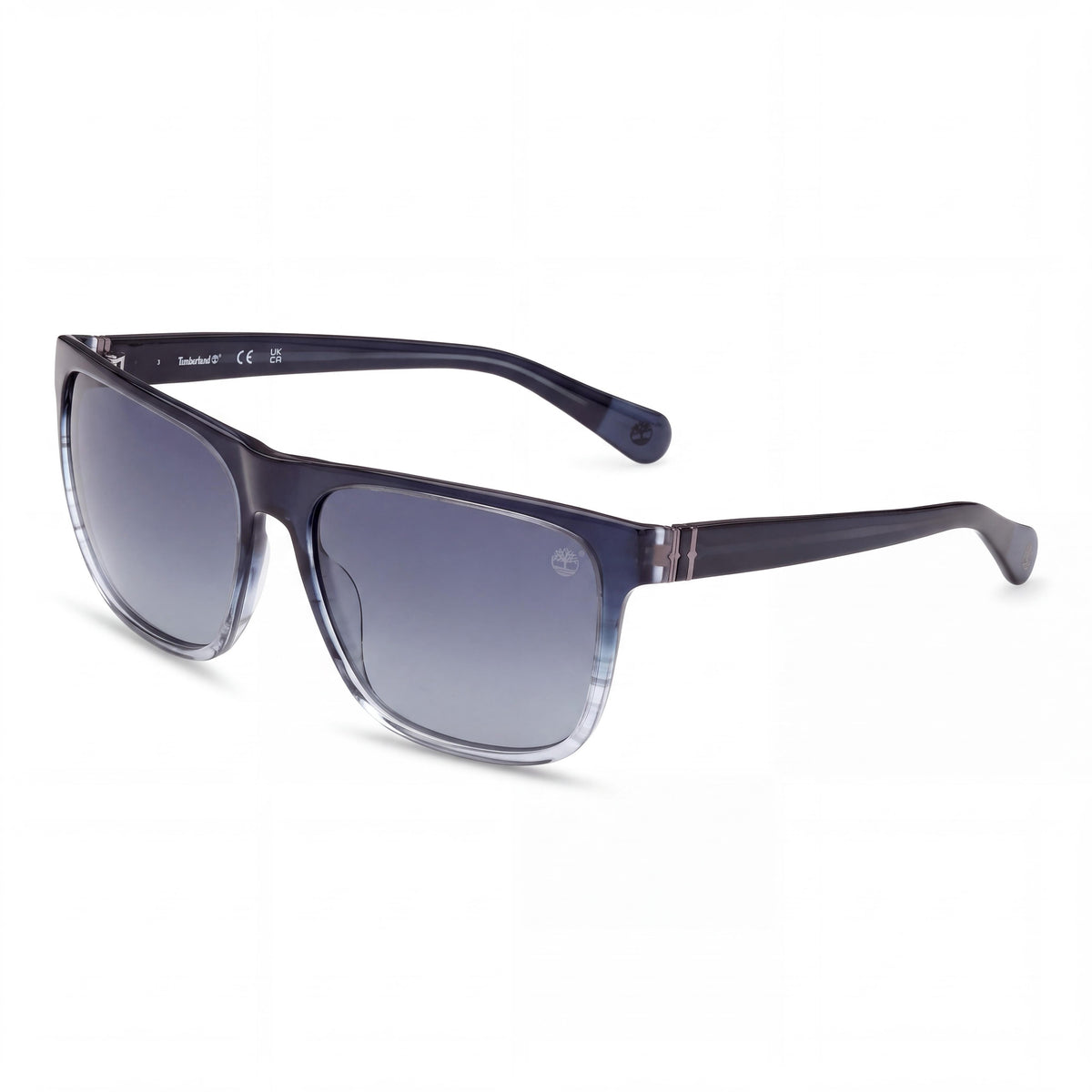Timberland Tb00054-h Unisex Plastic Blue Gradient Smoke Lens 65mm Eyewear, Photo 1