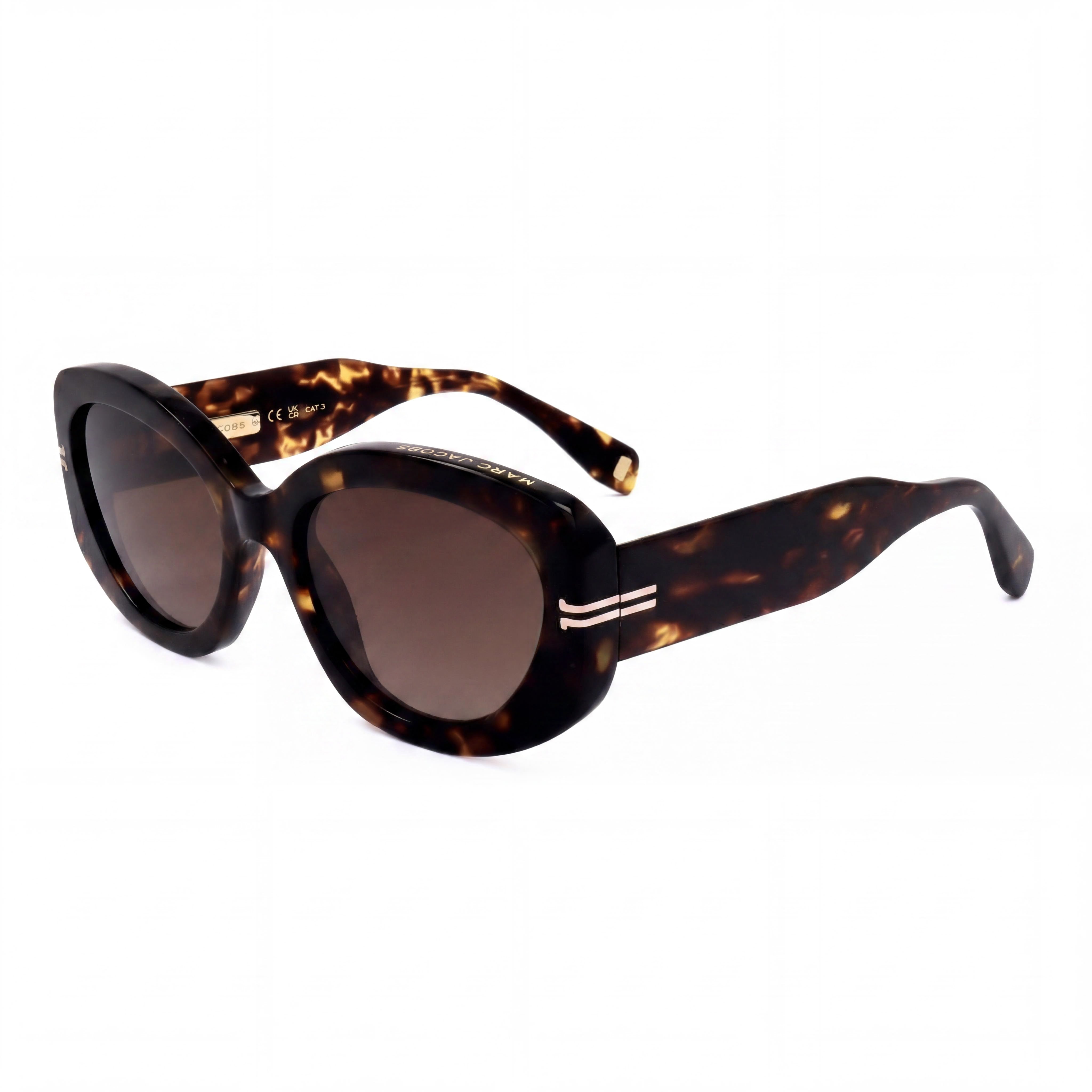 Gafas de sol Marc Jacobs Casual para mujer de acetato, montura Havana con lentes marrones, talla 56-20-145, Photo 1