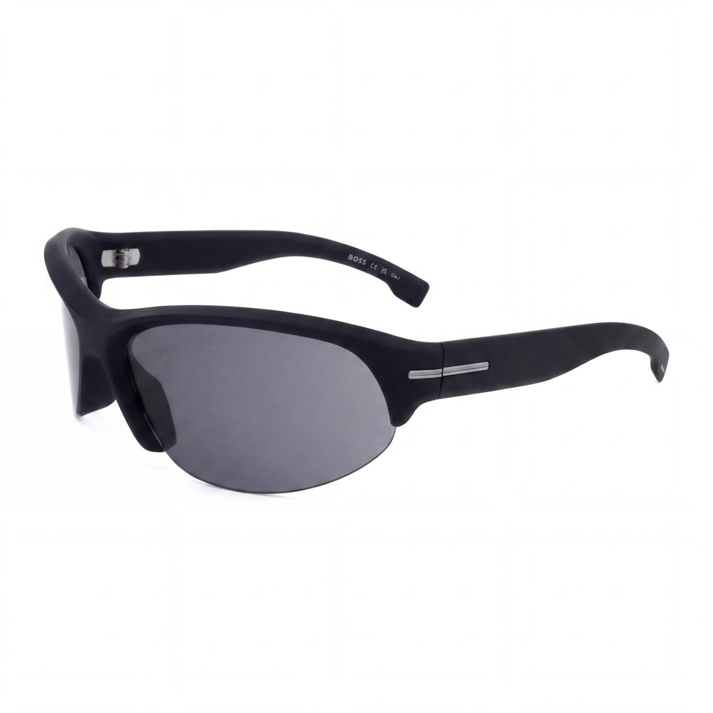 Gafas de sol Hugo Boss para hombre ADULTO, negras, de POLIAMIDA ECOLÓGICA, lentes grises con protección UV 69-17-115