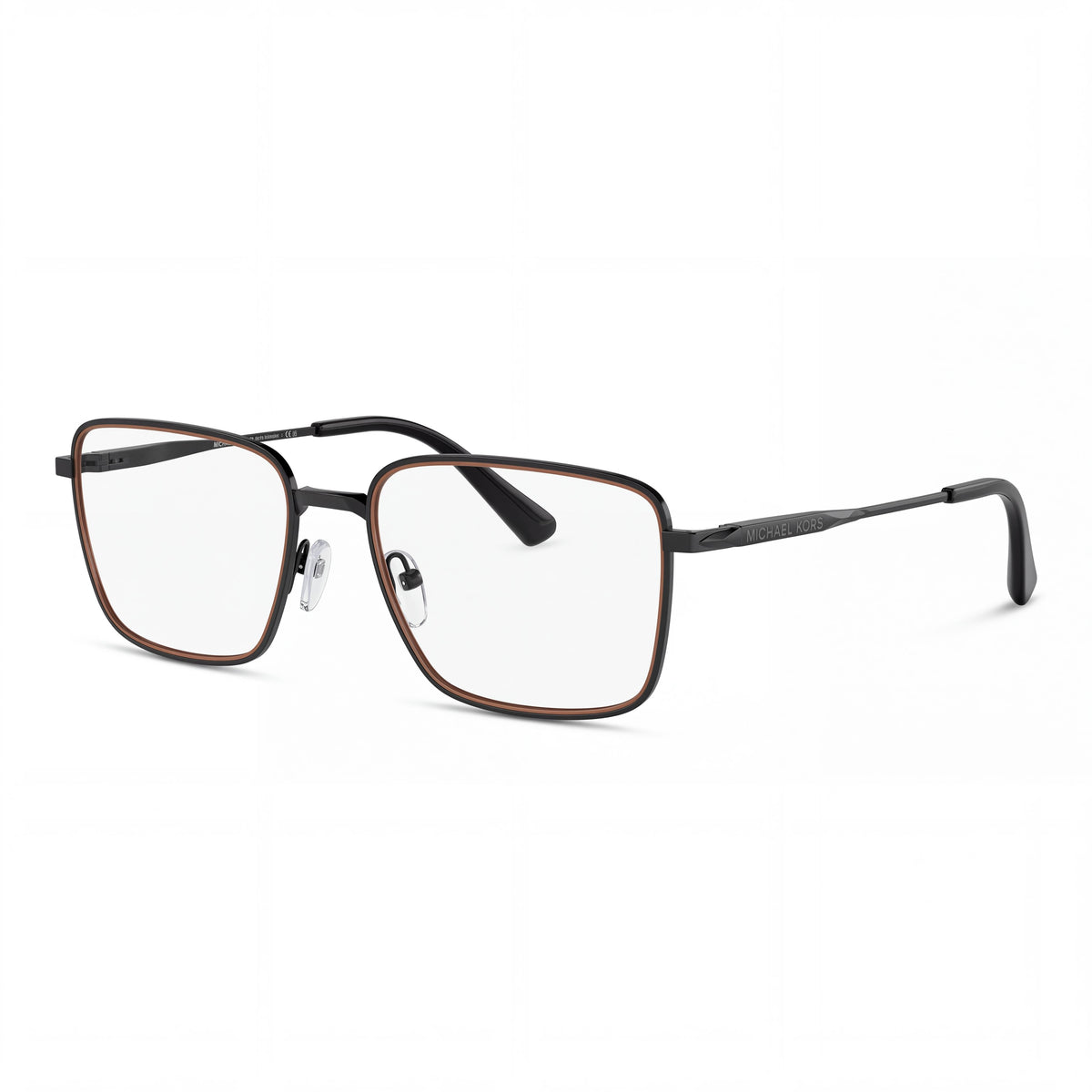 Michael Kors MK3079 Méribel Women's Shiny Black Metal Optical Frame 56mm, Photo 1