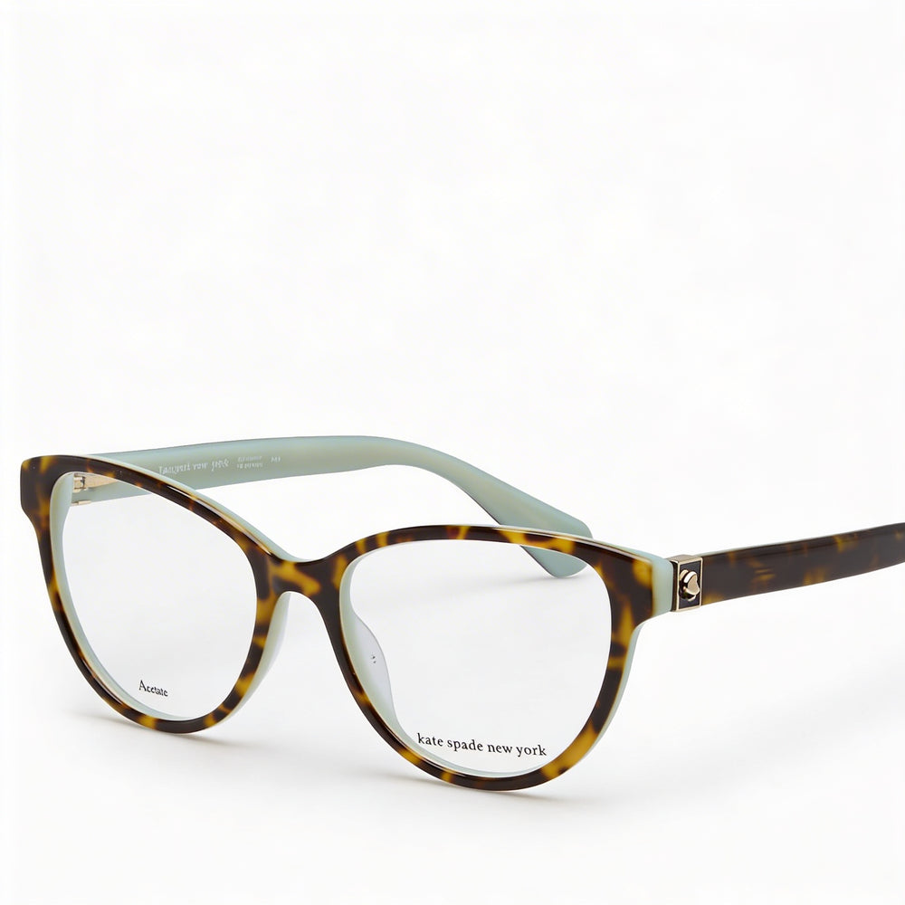 Gafas de acetato Kate Spade New York Modern para mujer, color Havana, 52 mm