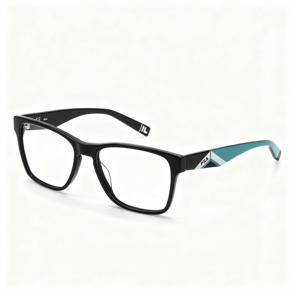 Fila Modern VFI115V Women's Acetate and Metal Frame Optical Glasses with Polycarbonate Lenses, 54mm