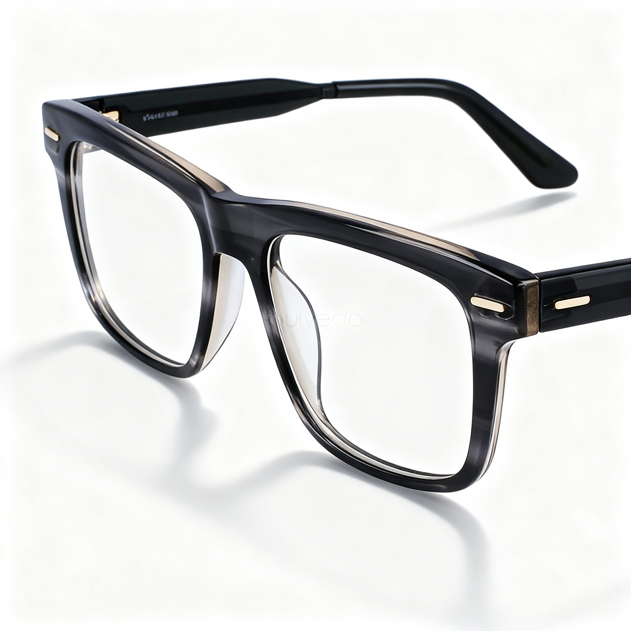 Calvin Klein Ck22538 Unisex Polarized Sunglasses with Acetate Frame, Polycarbonate Lenses, Striped Grey 55mm