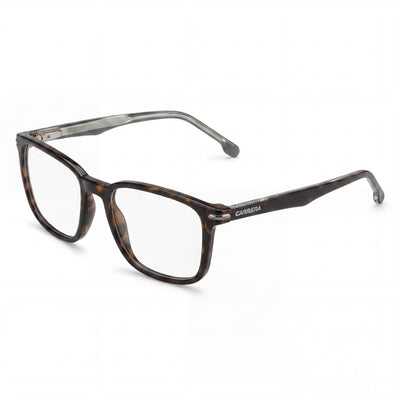 Gafas de sol unisex modernas Carrera con montura de plástico y lentes de policarbonato no polarizadas color habana, 53 mm
