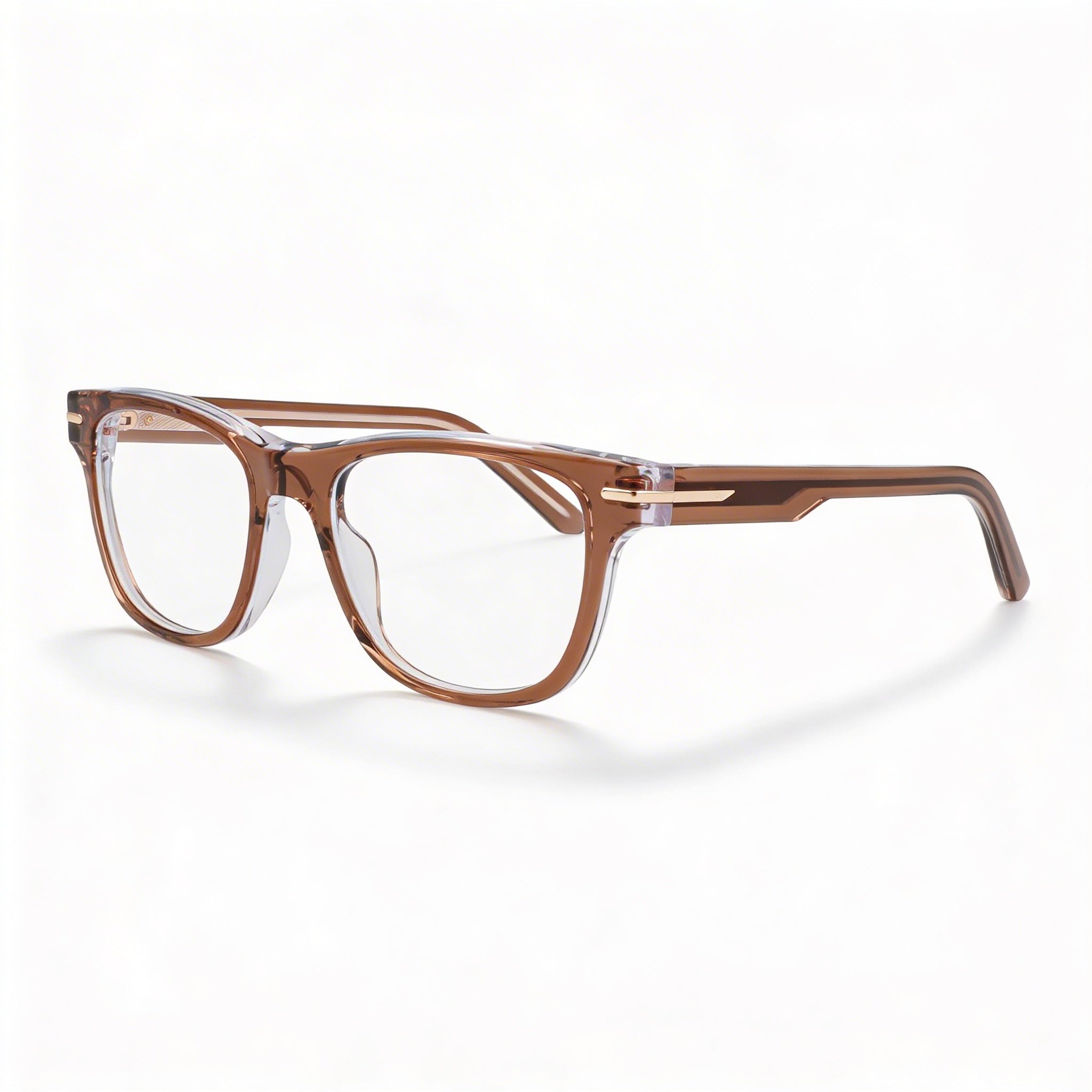 Nike 7176 Women's Optical Eyewear, Acetate Frame in Mink Crystal Laminate, Size 51-18-140, Photo 1