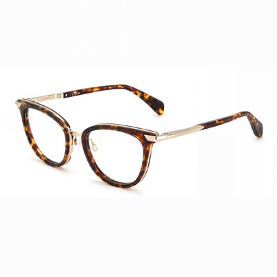 Gafas de sol Rag & Bone Modern Havana con montura metálica para mujer - Ancho de lente: 51 mm, puente: 19 mm, patilla: 135 mm