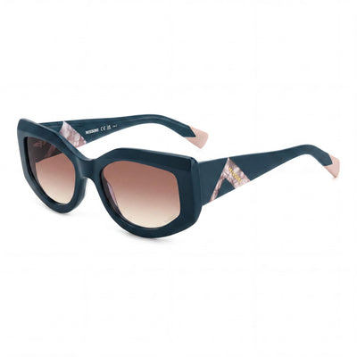M Missoni MIS 0198/S Women's Acetate Teal Pink Doubleshade Frame Pink Doubleshade Non-Polarized Sunglasses 54mm