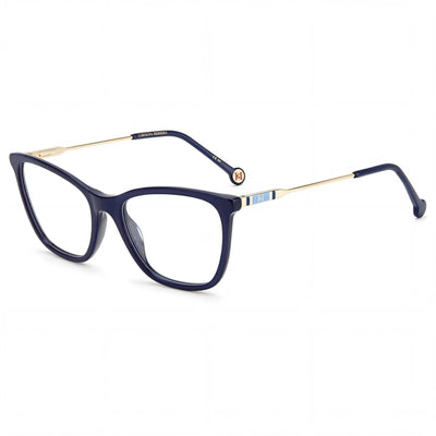 Carolina Herrera CH 0071 Blue Acetate Optical Frame Women's 54-18-145