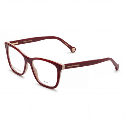Carolina Herrera Her 0172 Acetato multicolor para hombre Lentes BUR CHERWHTE 53mm