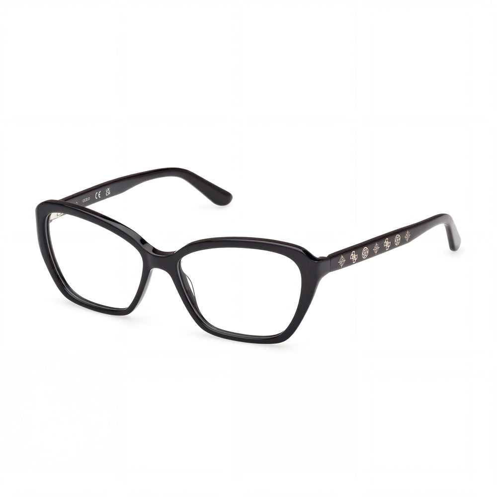 Gafas Marcolin GU50115 para mujer, montura negra brillante con lentes de compuesto multicolor, tamaño 2-14-140