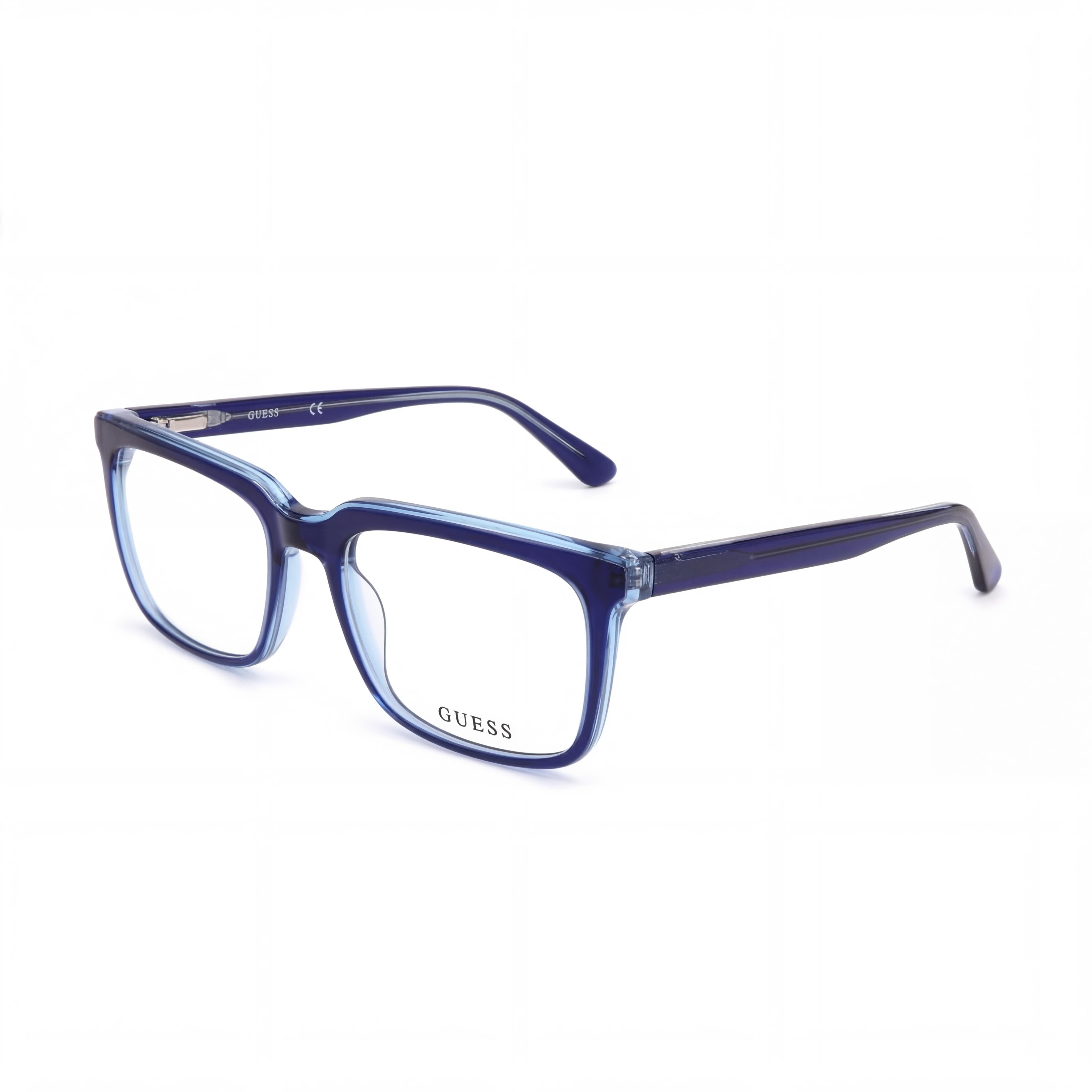 GUESS Classic Men's Multicoloured Plastic Non-Polarized Glass Lens Sunglasses 56mm, Photo 1